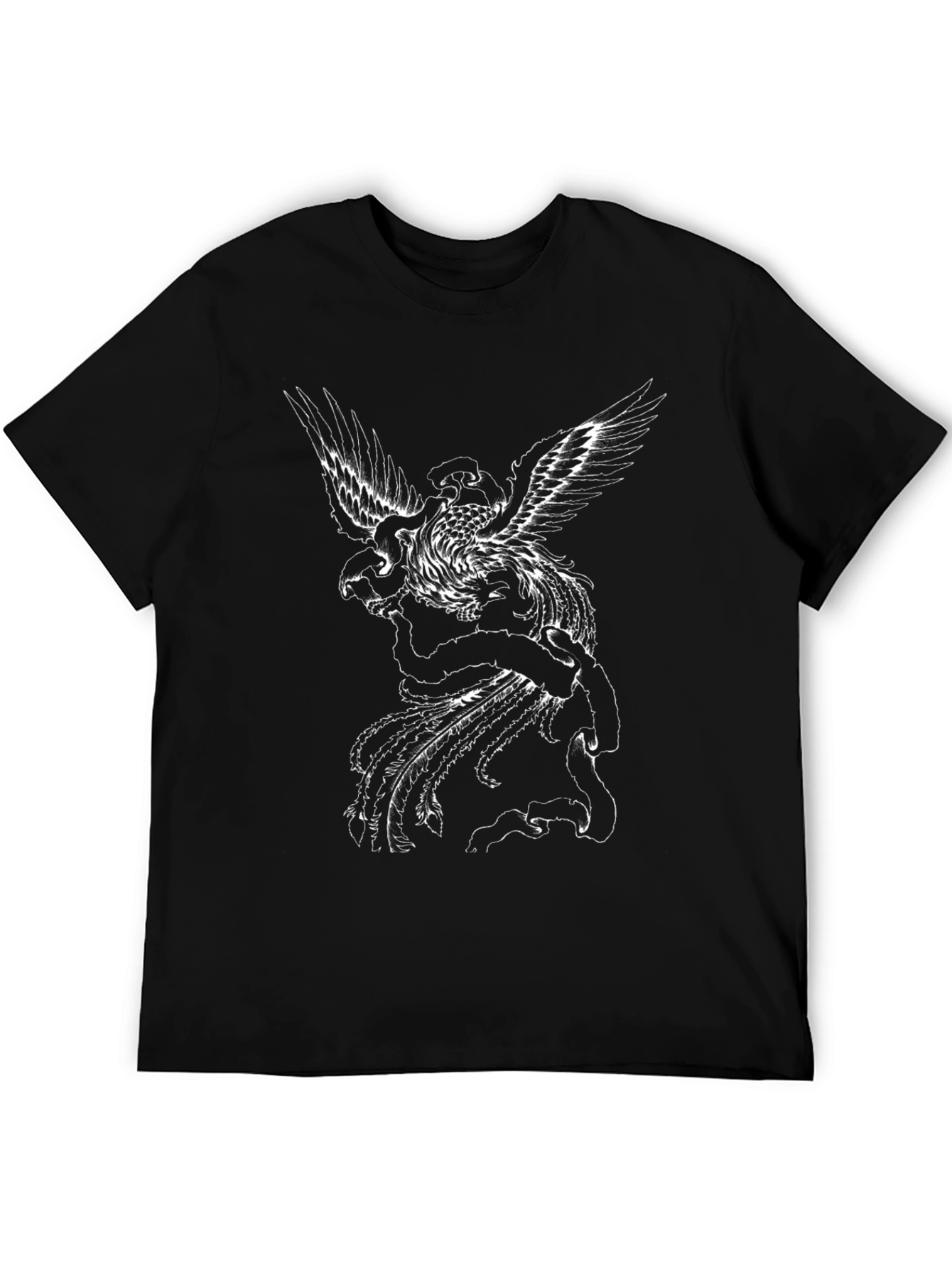 Phoenix Graphic Black T-Shirt