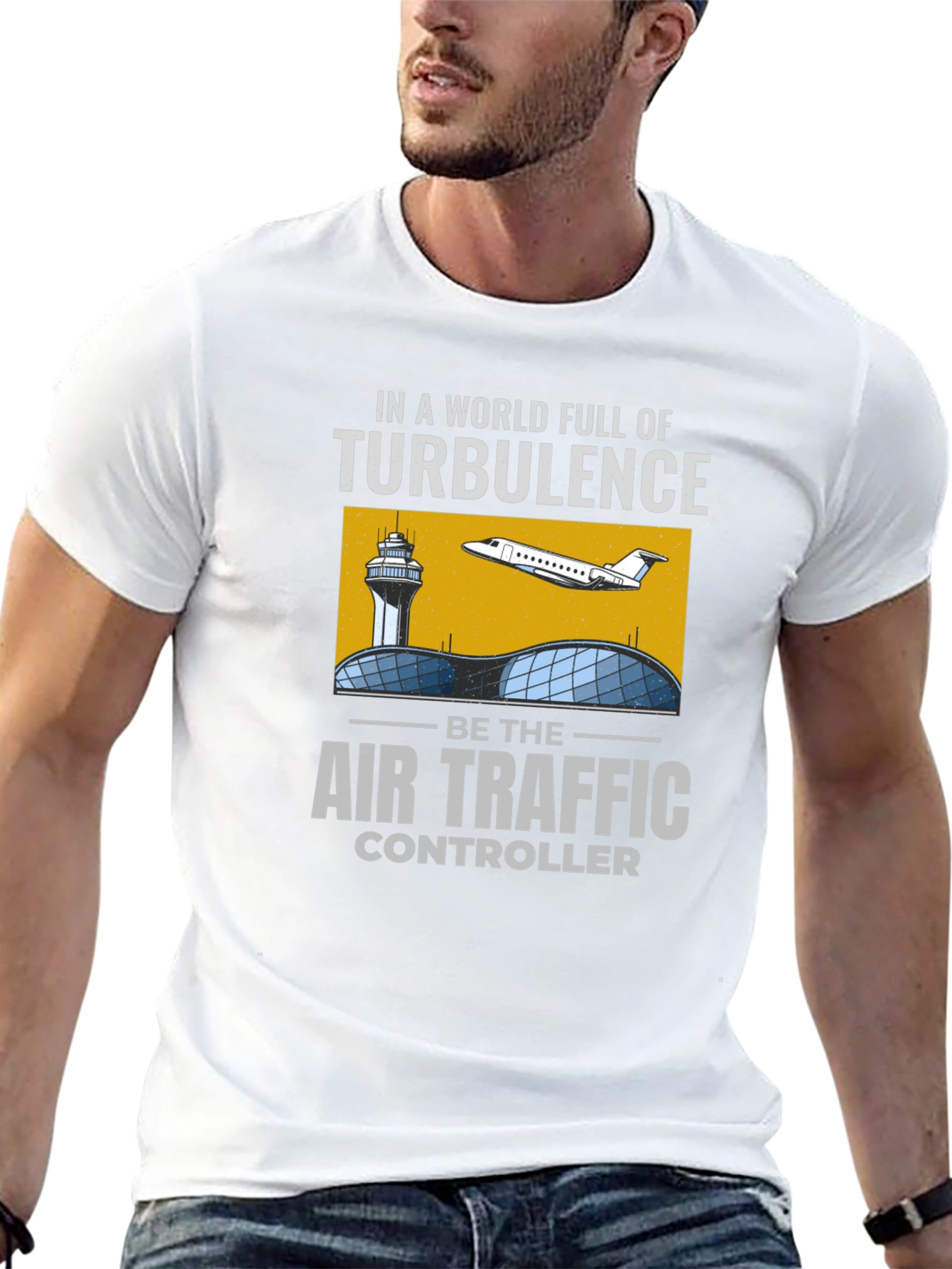 Air Traffic Controller T-Shirt - Turbulence Design
