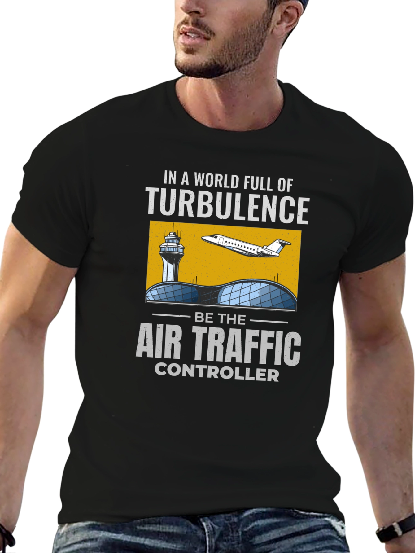 Air Traffic Controller T-Shirt - Turbulence Design