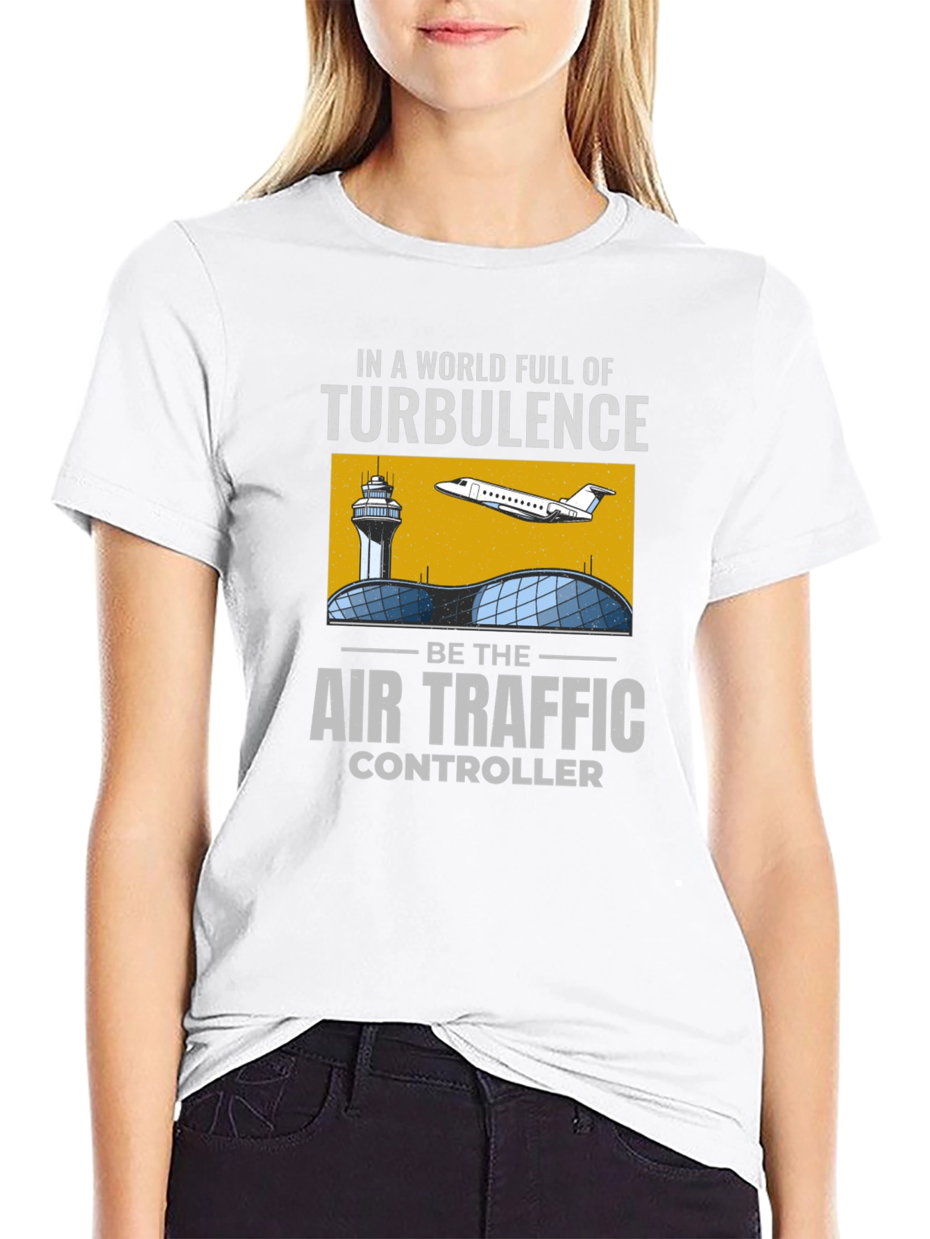 Air Traffic Controller T-Shirt - Turbulence Design