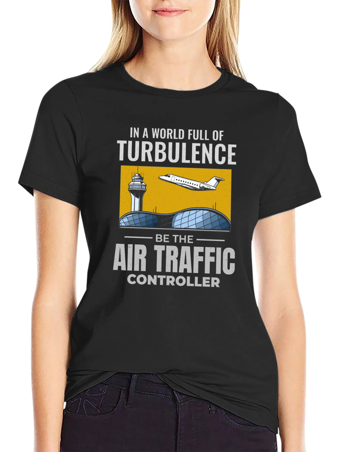Air Traffic Controller T-Shirt - Turbulence Design