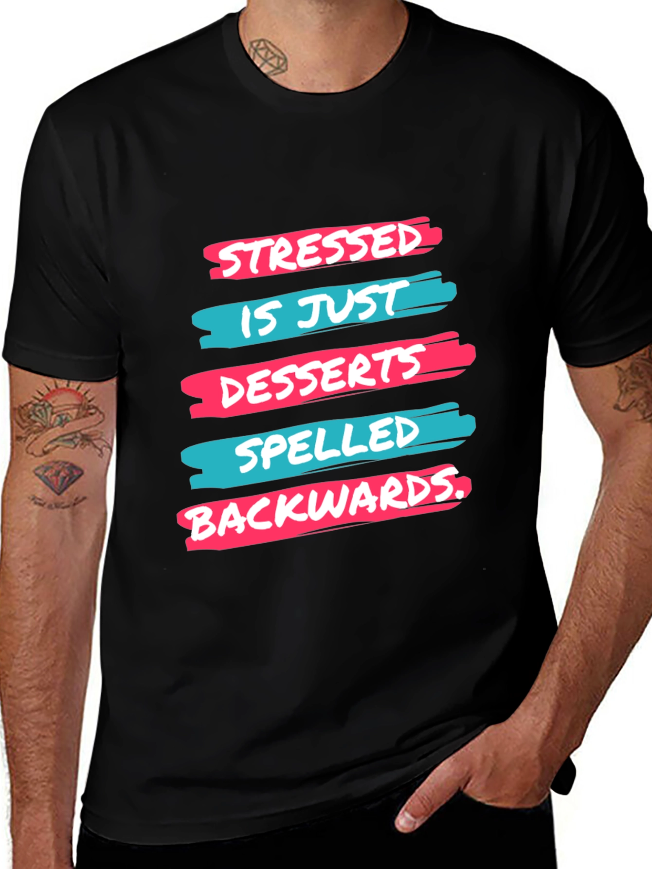 Stressed is Desserts Spelled Backwards T-Shirt