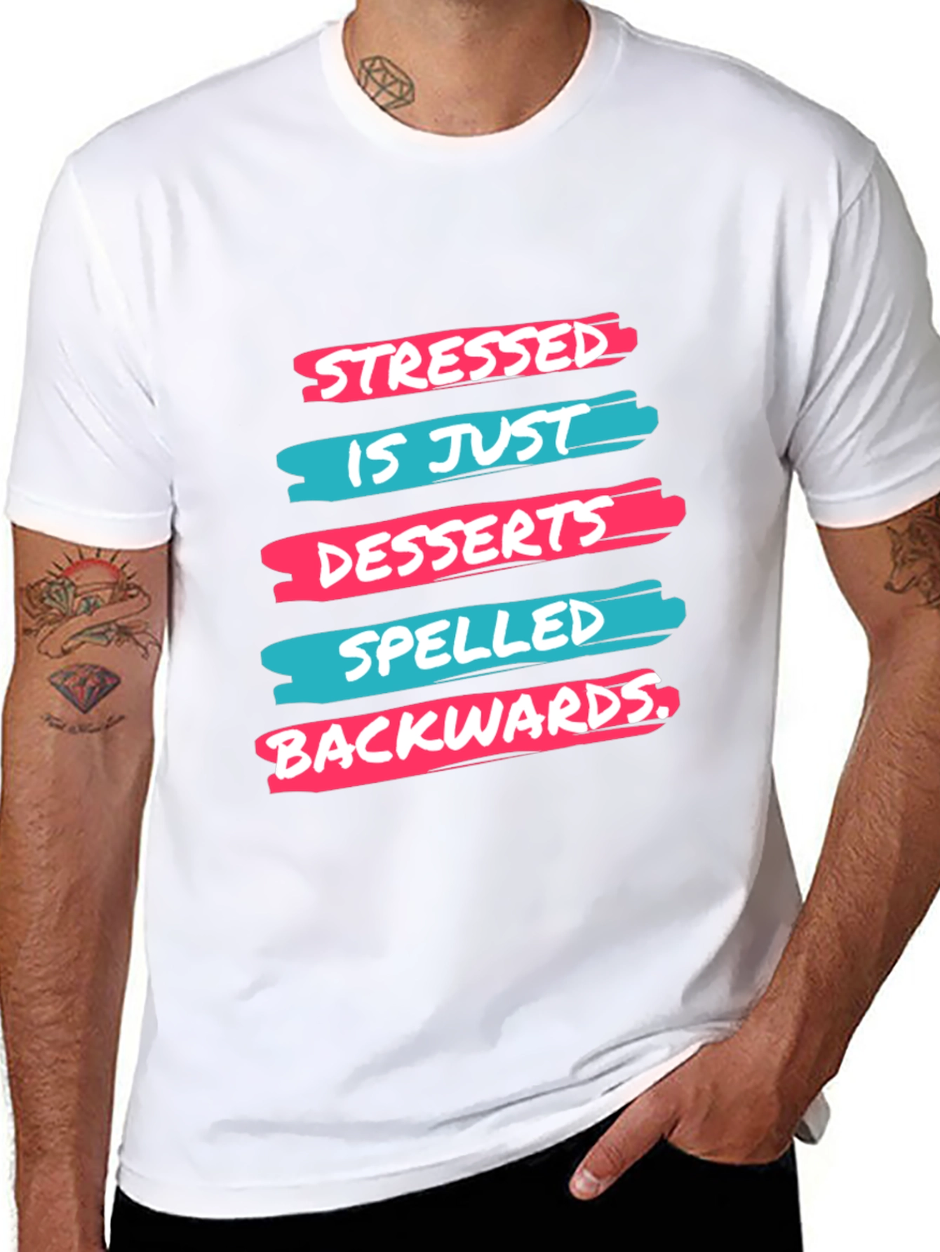 Stressed is Desserts Spelled Backwards T-Shirt
