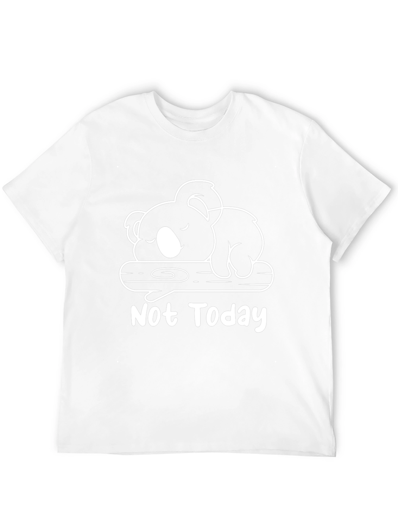 Not Today Koala Graphic T-Shirt