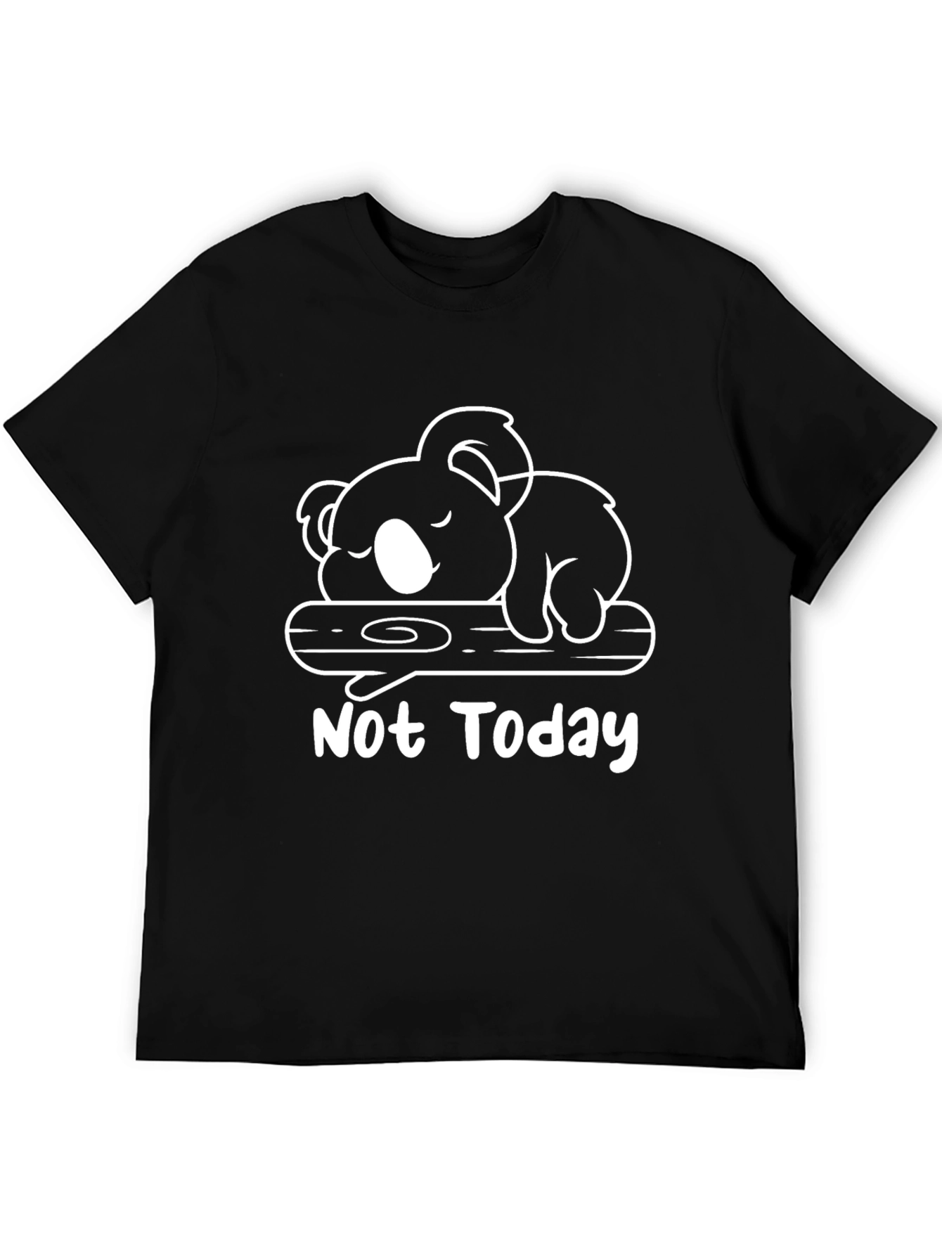 Not Today Koala Graphic T-Shirt