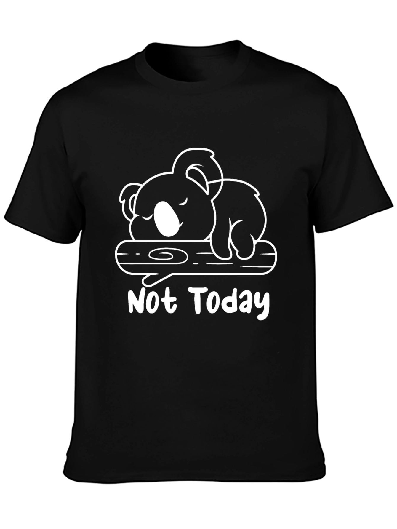 Not Today Koala Graphic T-Shirt