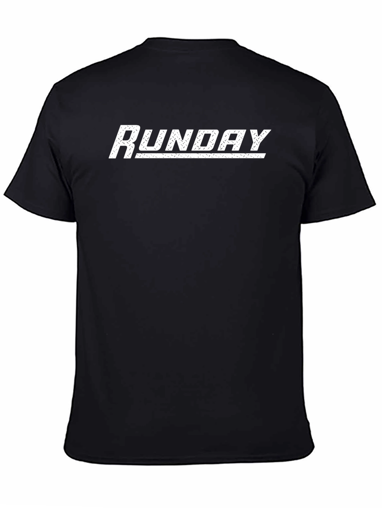 Runday Graphic Tee - Comfortable Black T-Shirt