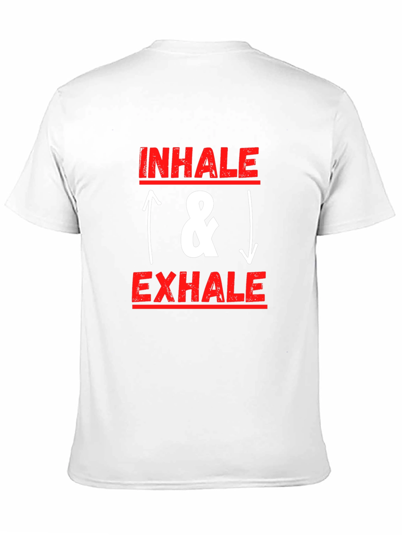 Inhale Exhale Graphic Tee - Relax & Breathe T-Shirt
