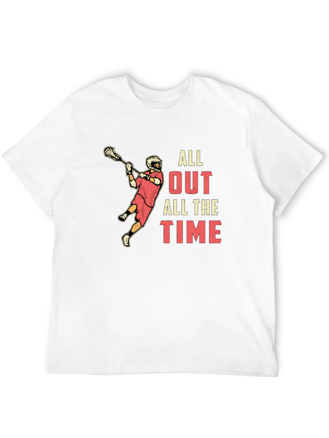 Lacrosse All Out All The Time T-Shirt