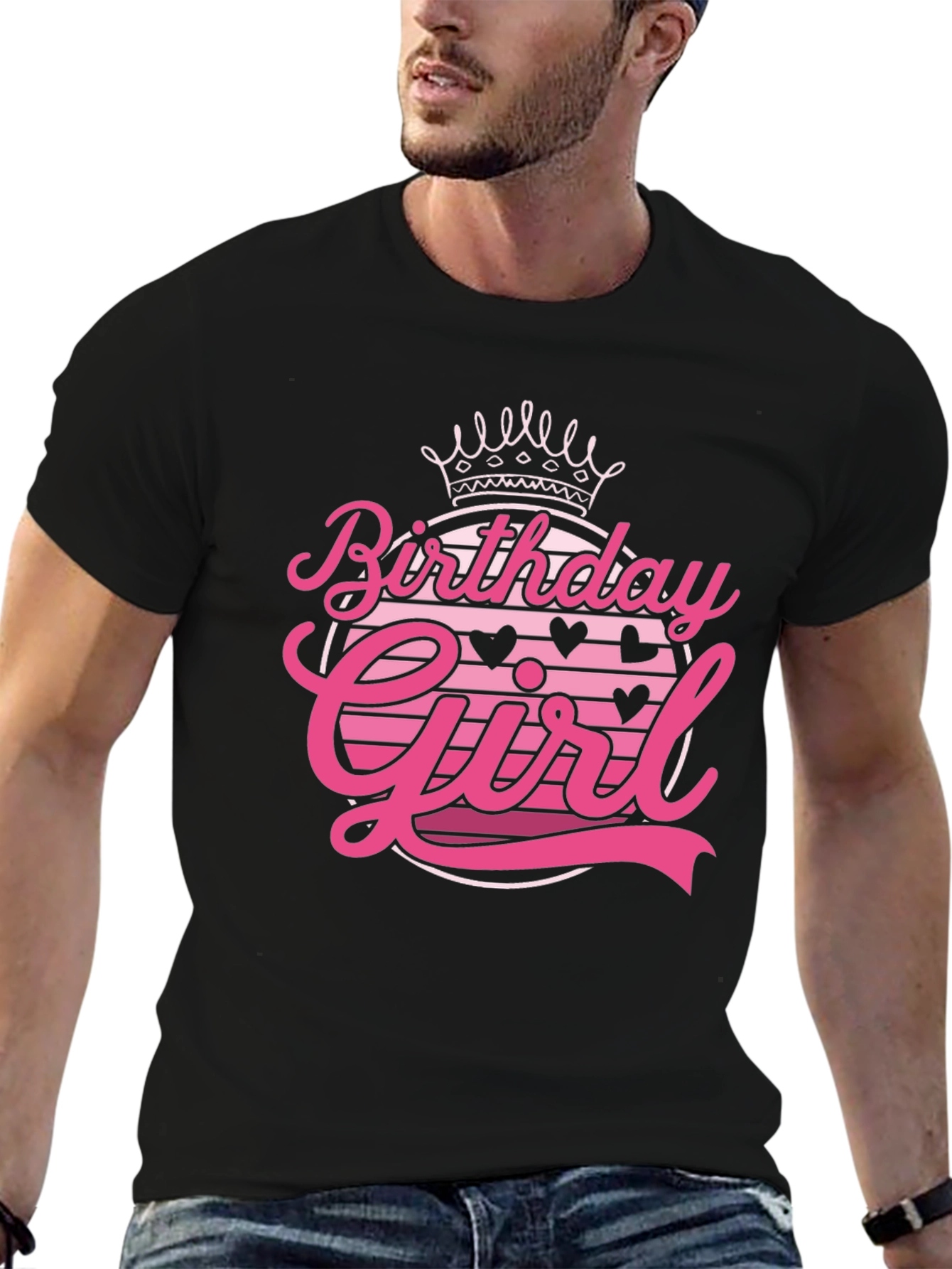 Birthday Girl Graphic Tee - Trendy Celebration Shirt