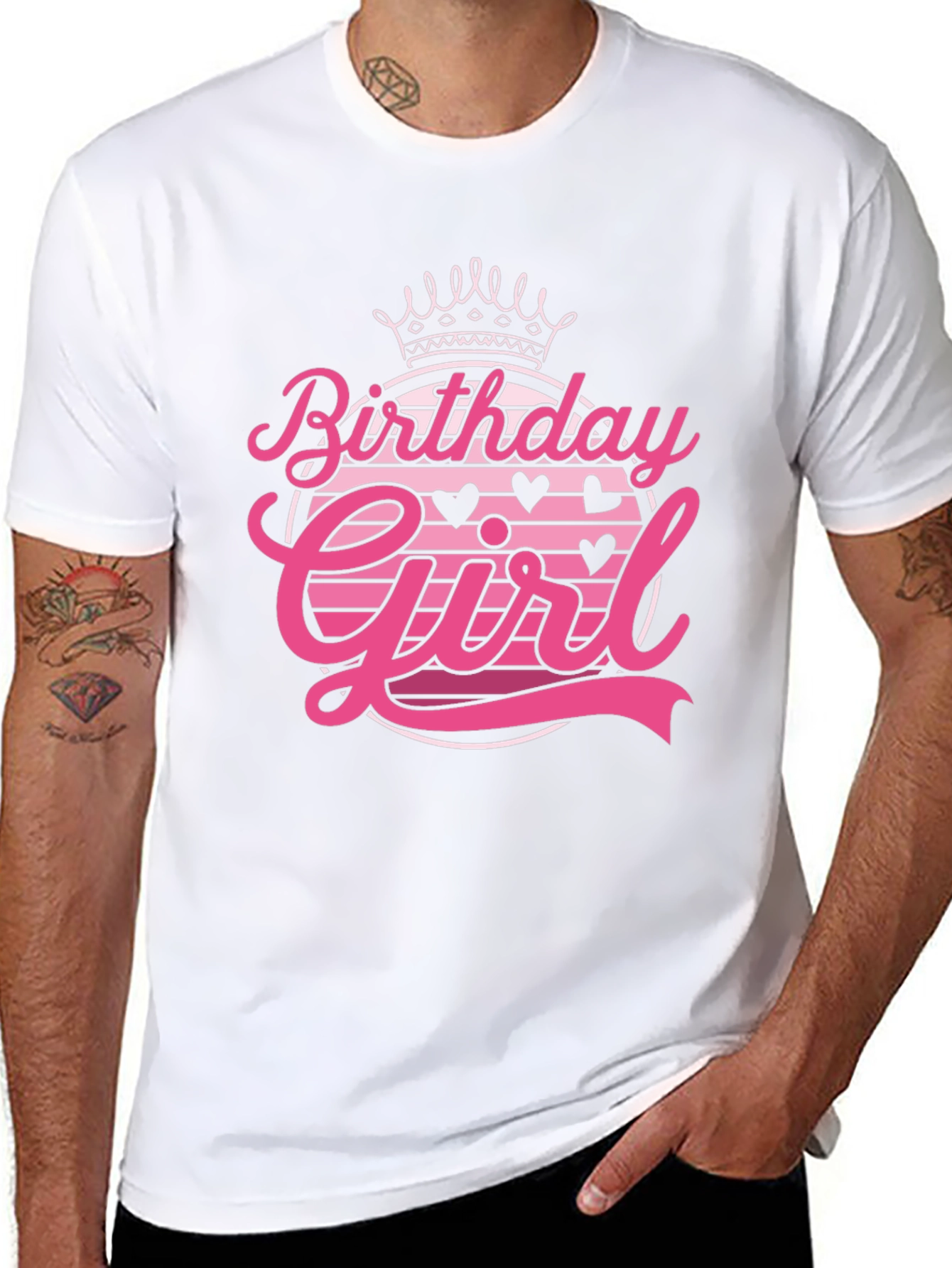 Birthday Girl Graphic Tee - Trendy Celebration Shirt