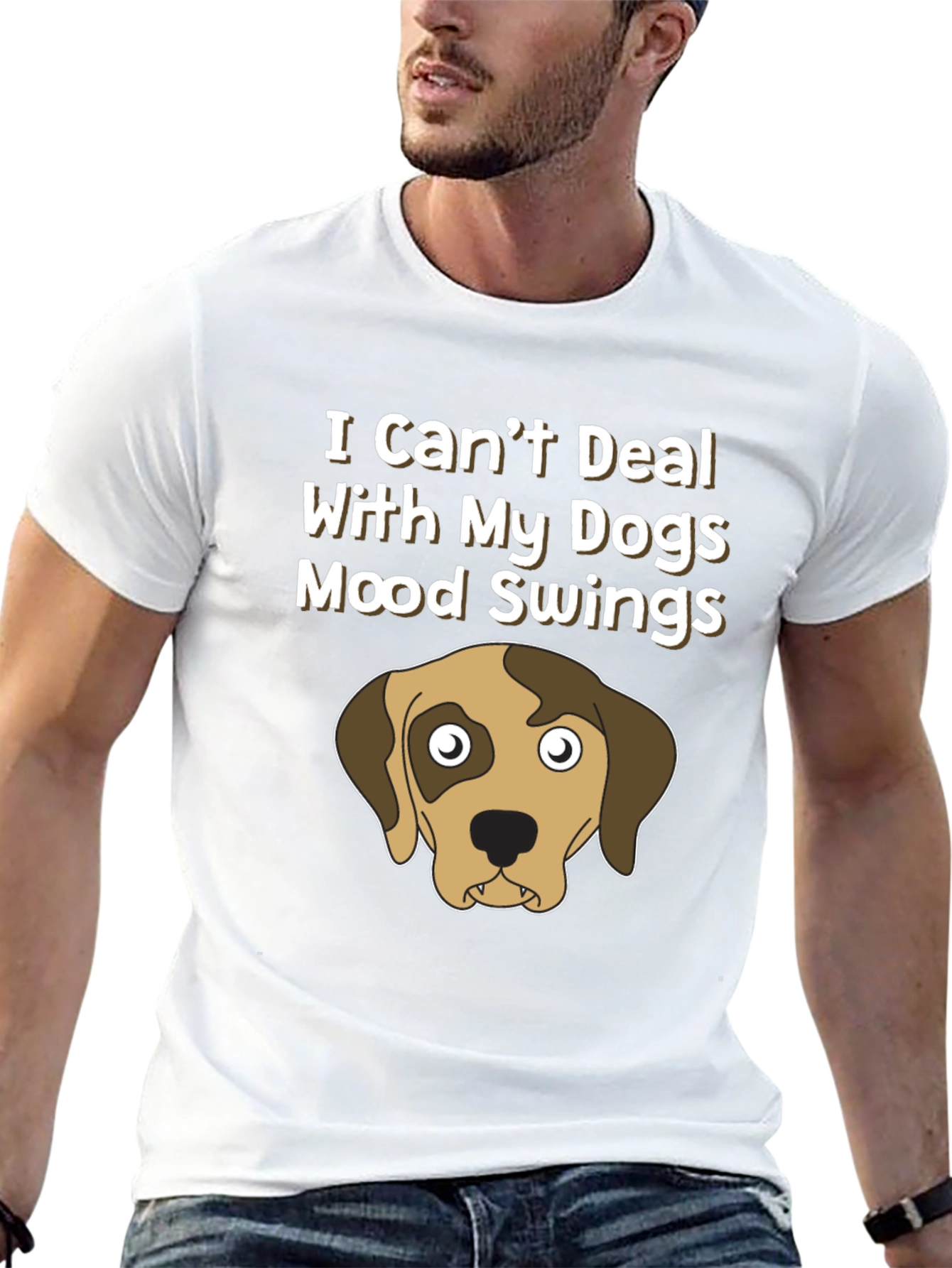 Dog Mood Swings Graphic T-Shirt
