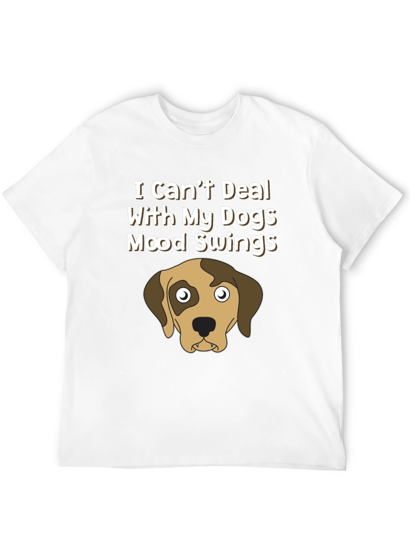 Dog Mood Swings Graphic T-Shirt