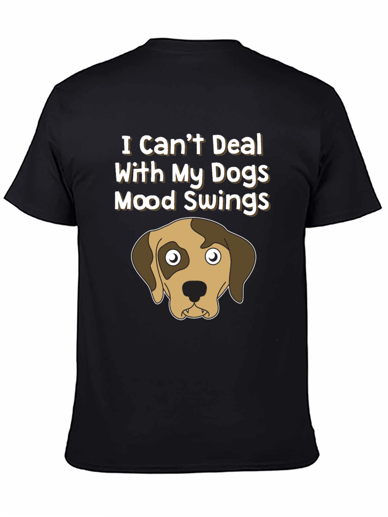 Dog Mood Swings Graphic T-Shirt