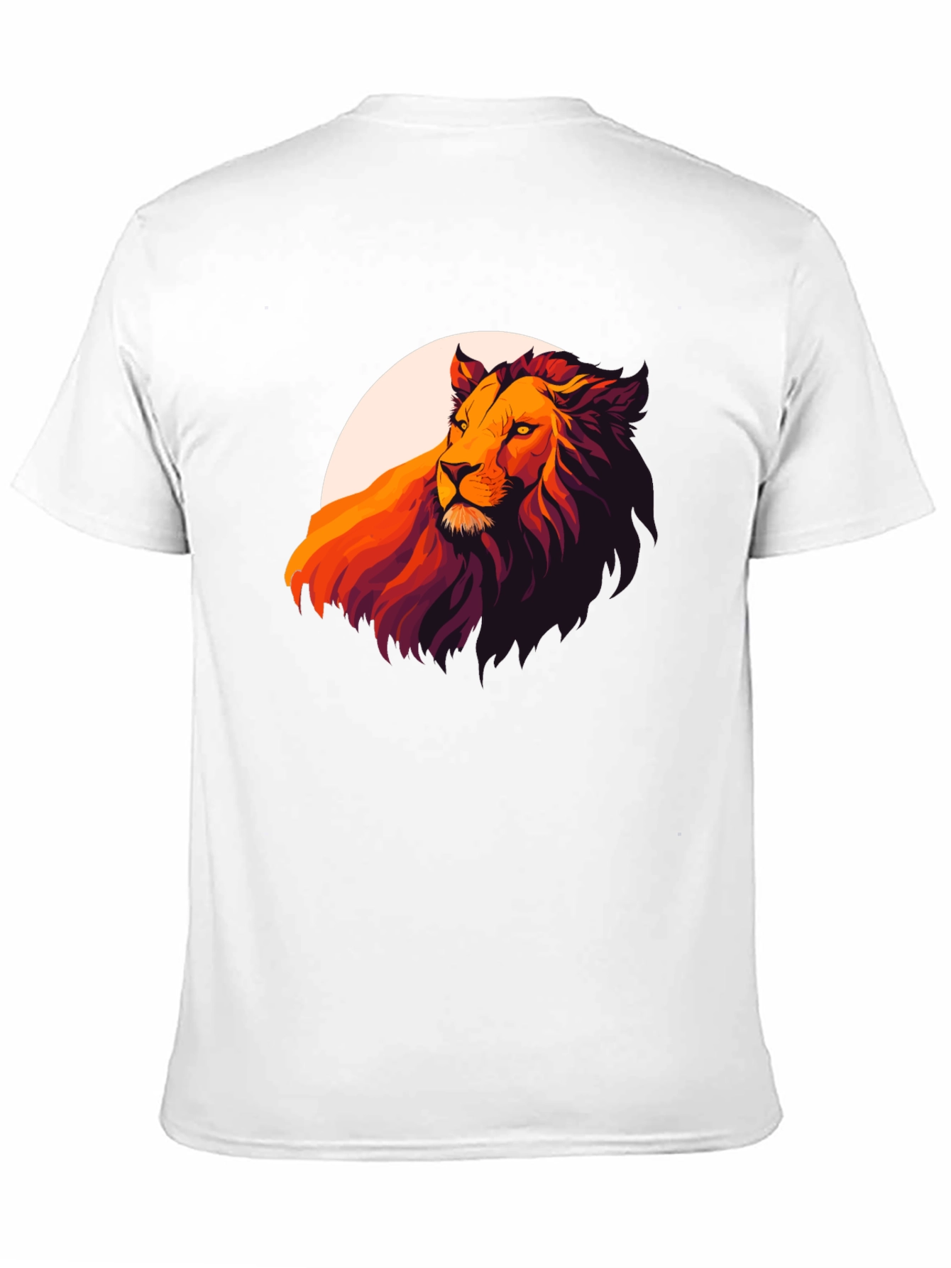 Lion Graphic Tee - Bold Animal Print