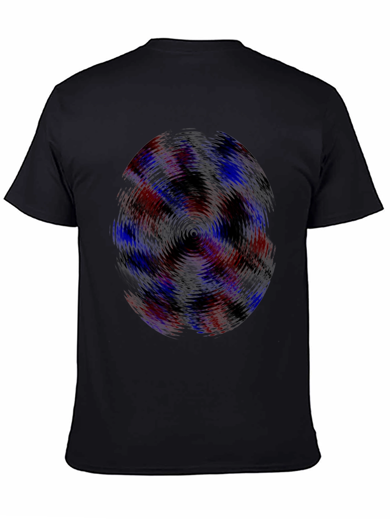 Vortex Graphic Tee - Mens Black Casual Shirt