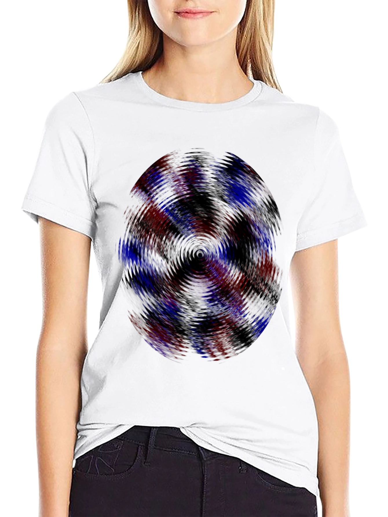 Vortex Graphic Tee - Mens Black Casual Shirt