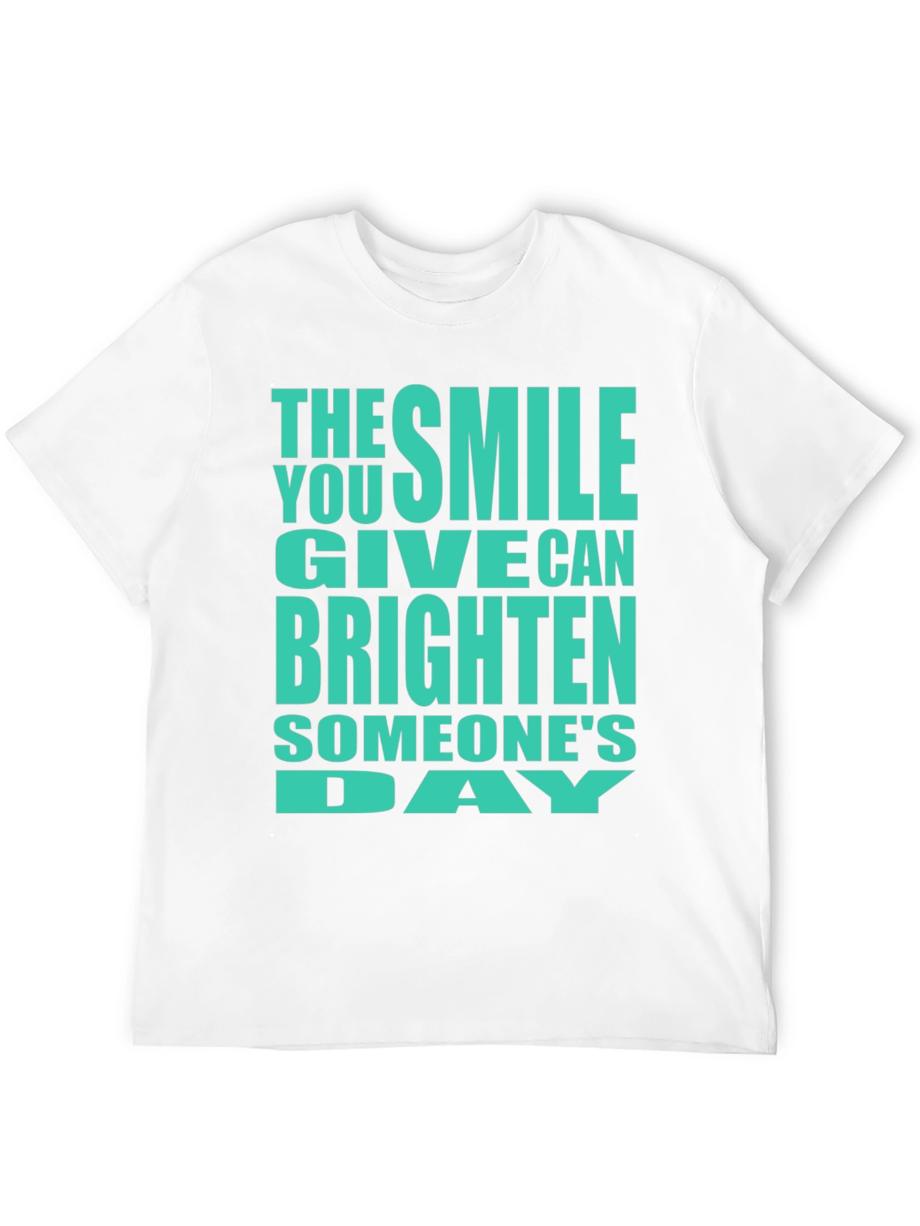 Smile Brighten Day Graphic T-Shirt