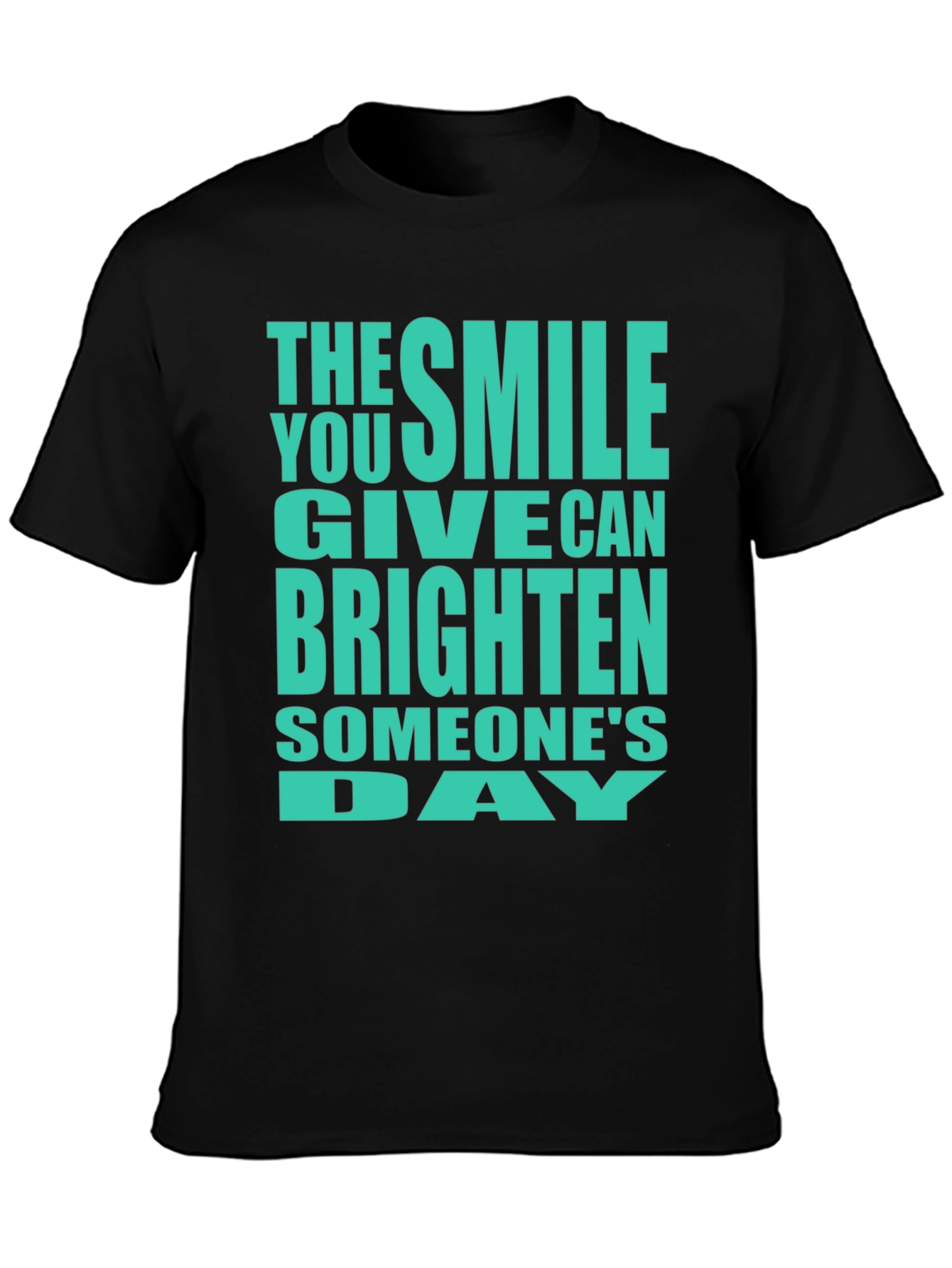 Smile Brighten Day Graphic T-Shirt