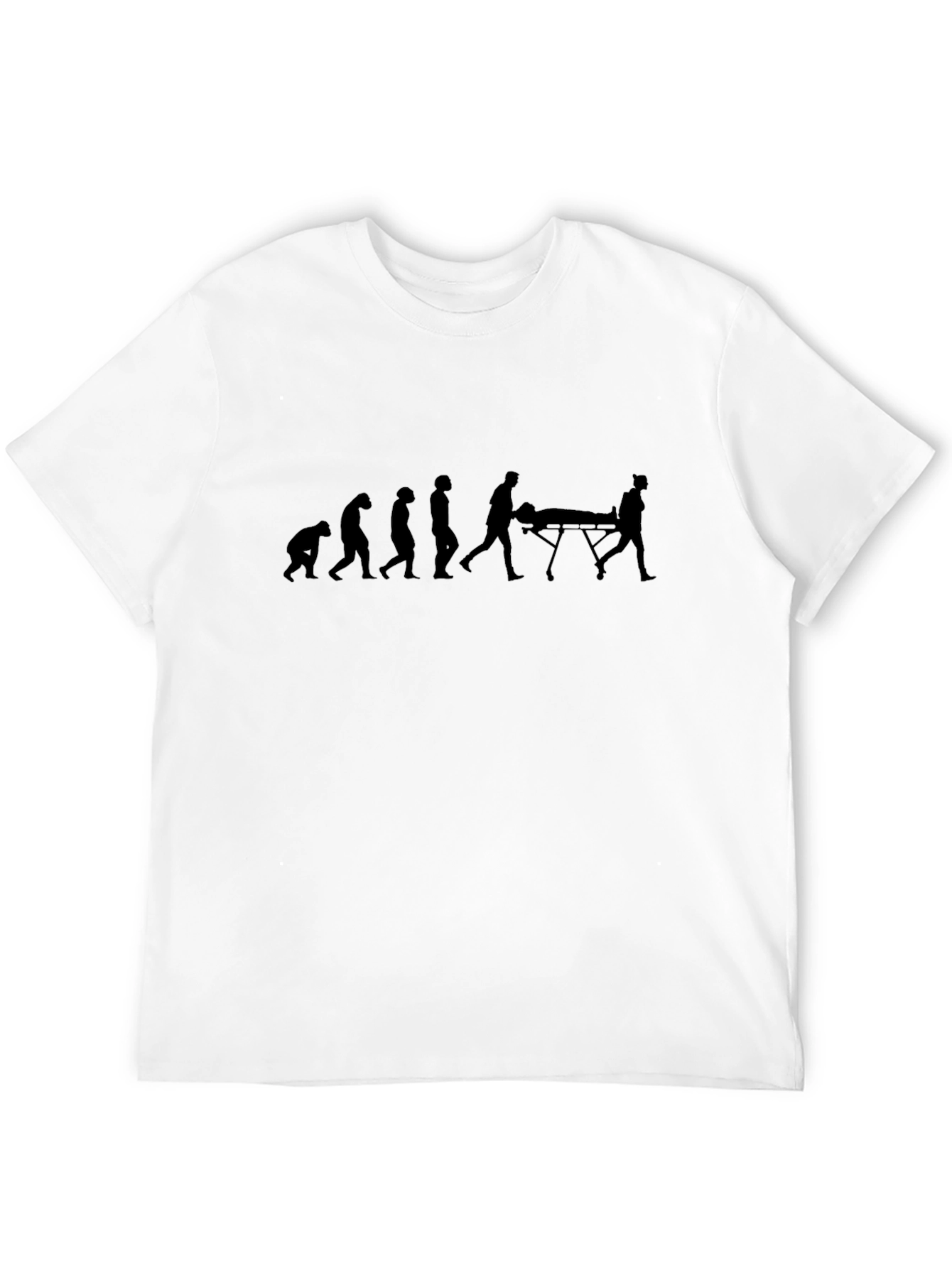 Evolution of EMT Black Graphic Tee