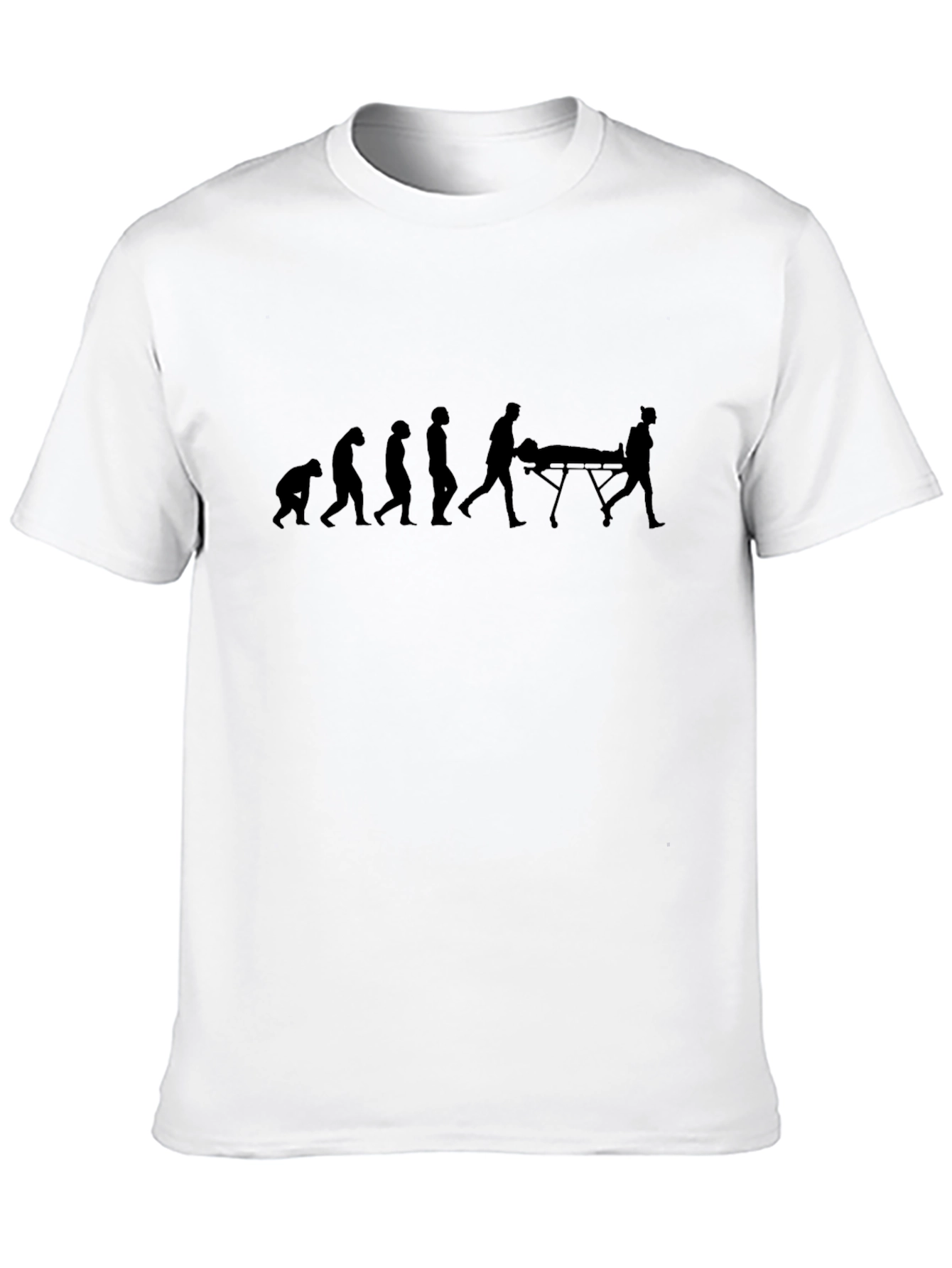 Evolution of EMT Black Graphic Tee