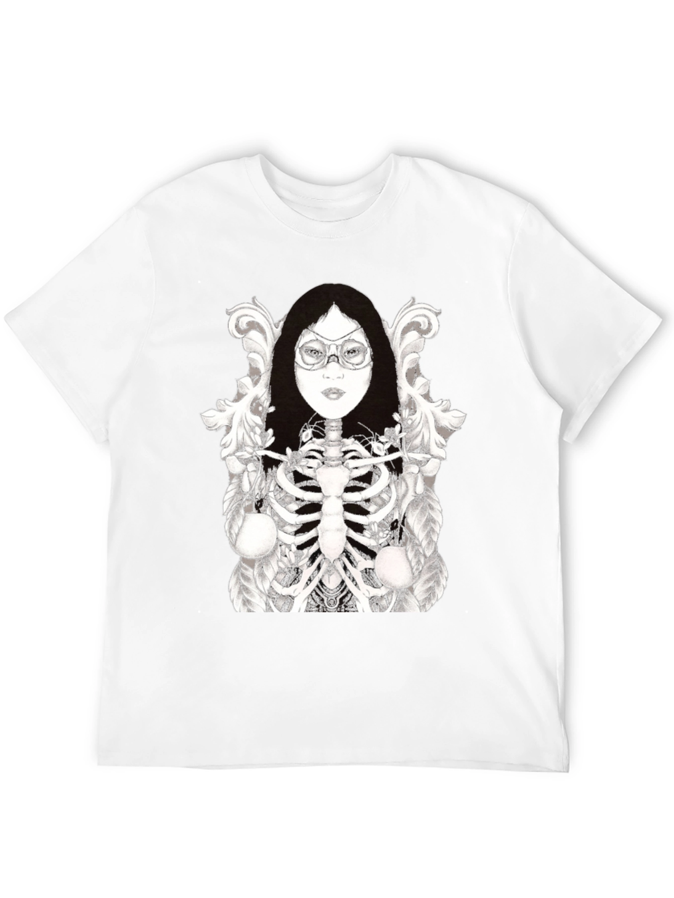 Skeleton Girl T-Shirt - Unique Graphic Tee