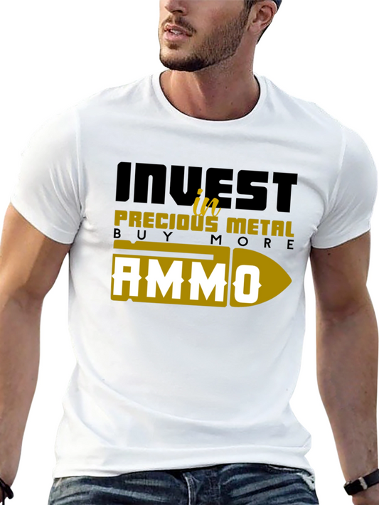 Invest in Ammo Black T-Shirt