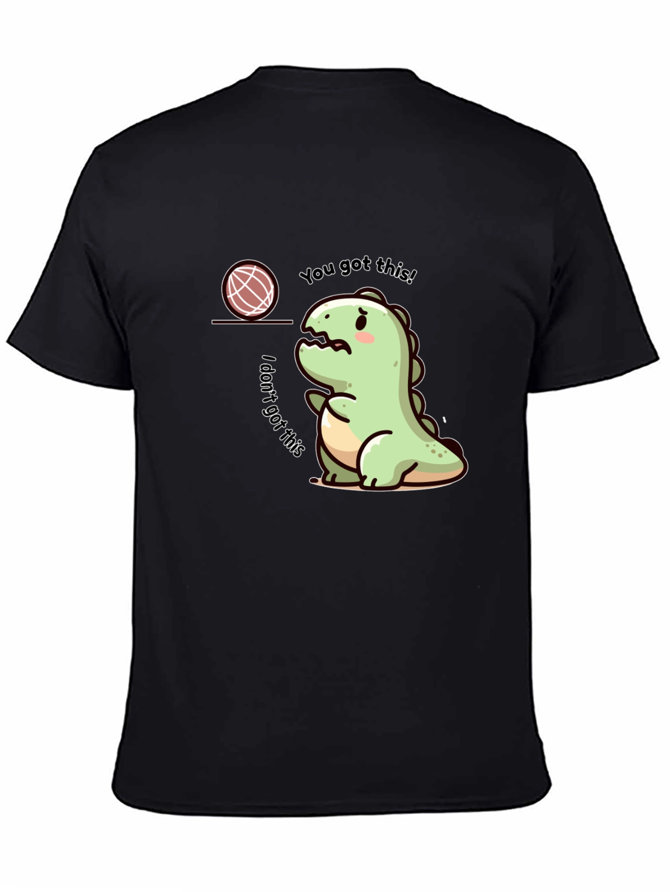 Dino Doubts T-Shirt - Cute and Relatable