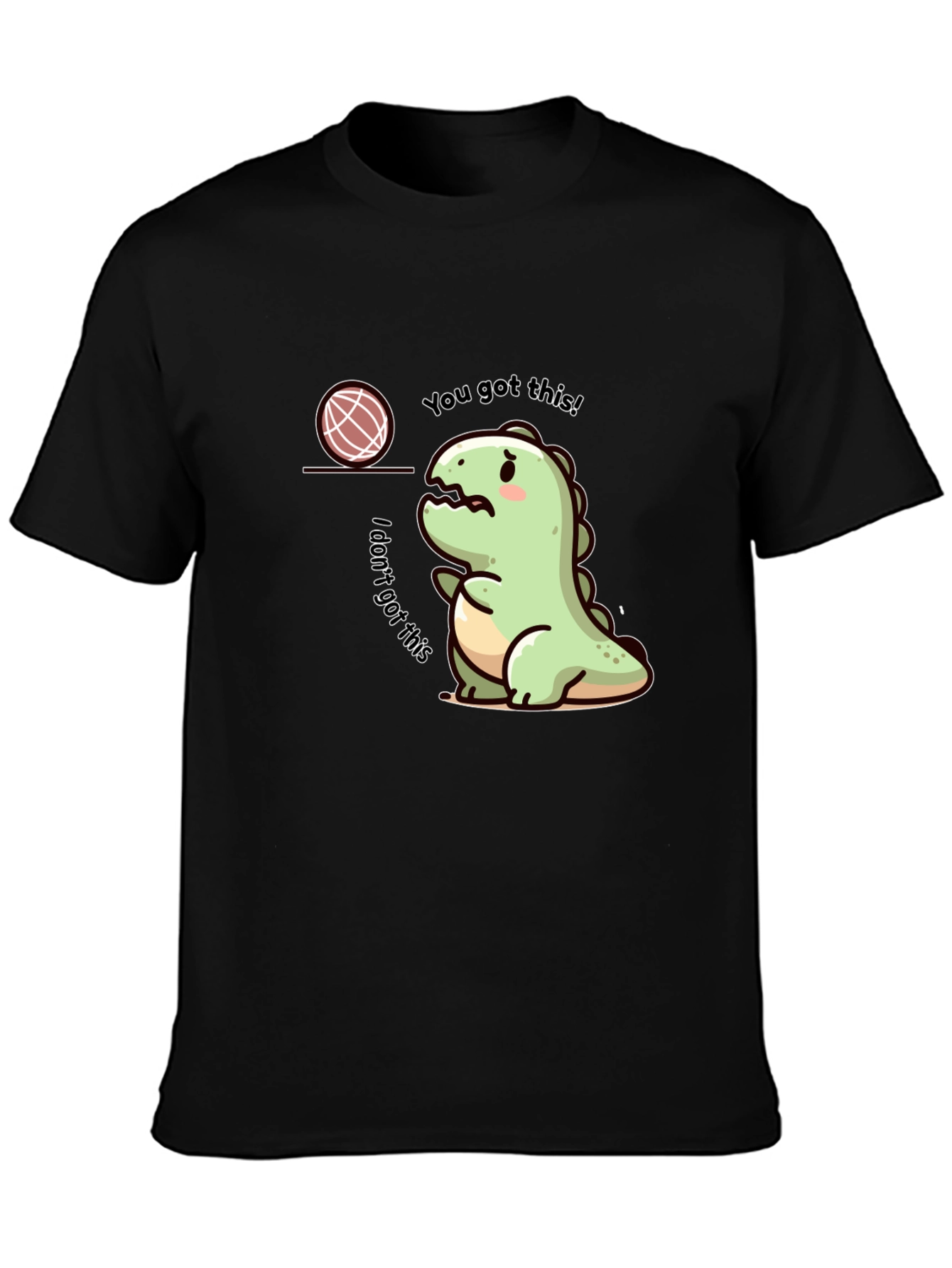 Dino Doubts T-Shirt - Cute and Relatable