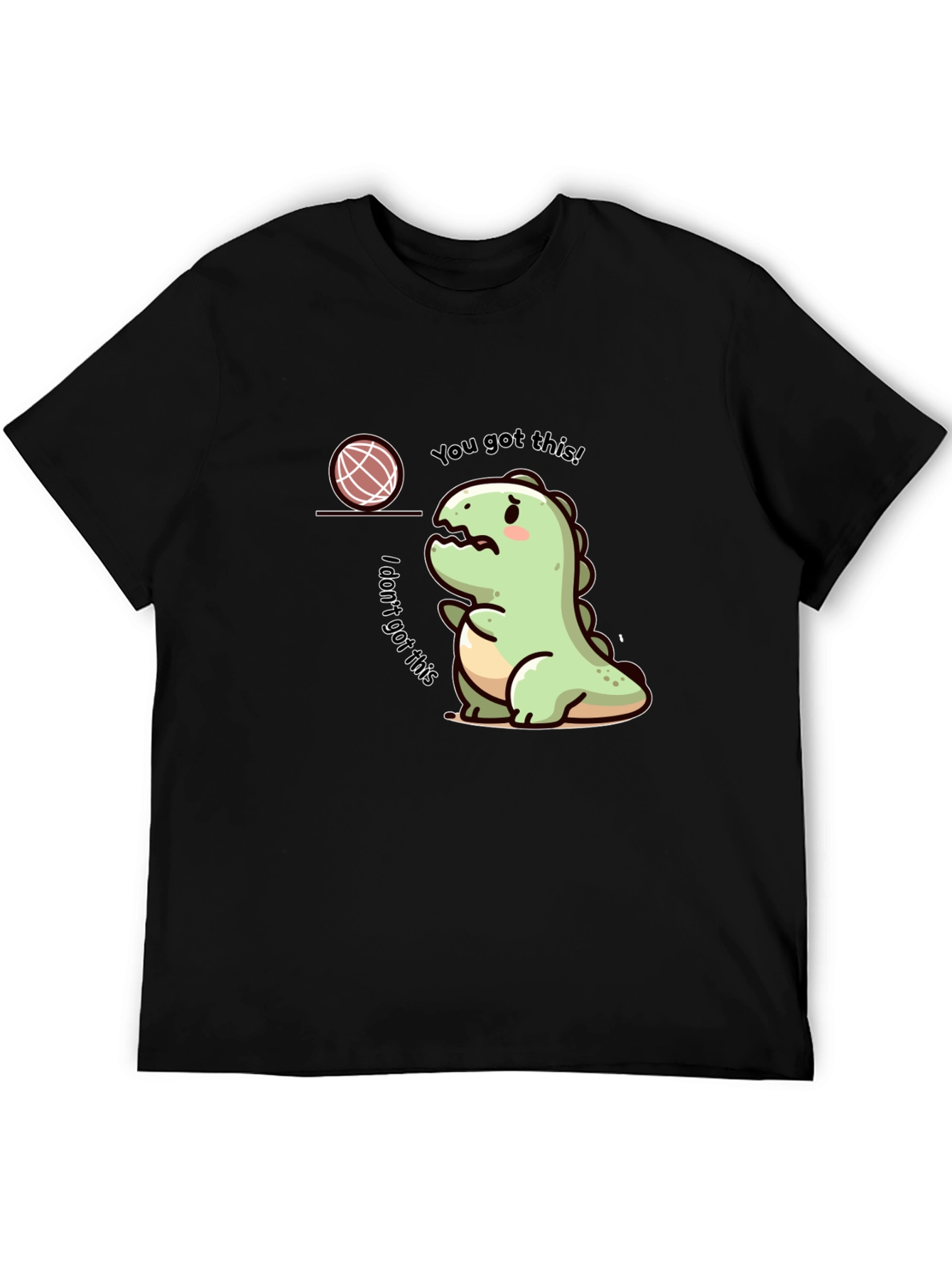 Dino Doubts T-Shirt - Cute and Relatable