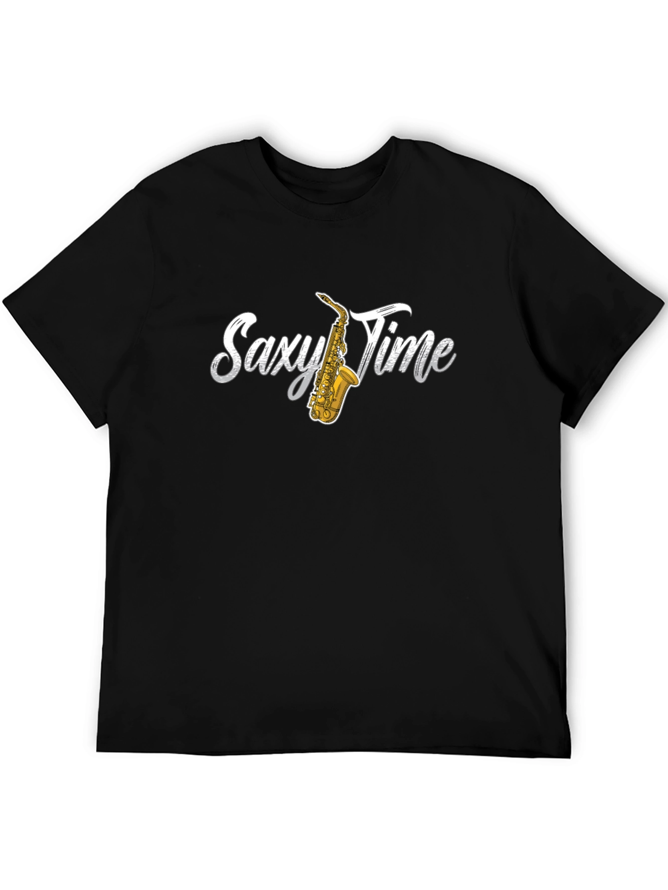 Saxy Time T-Shirt - Cool Music Lover Tee