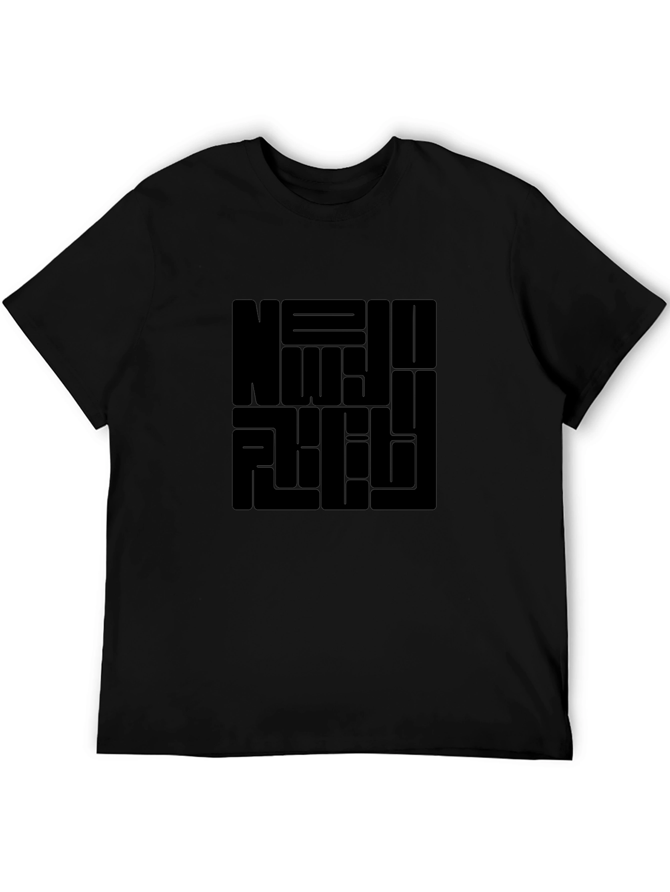 Graphic Black T-Shirt