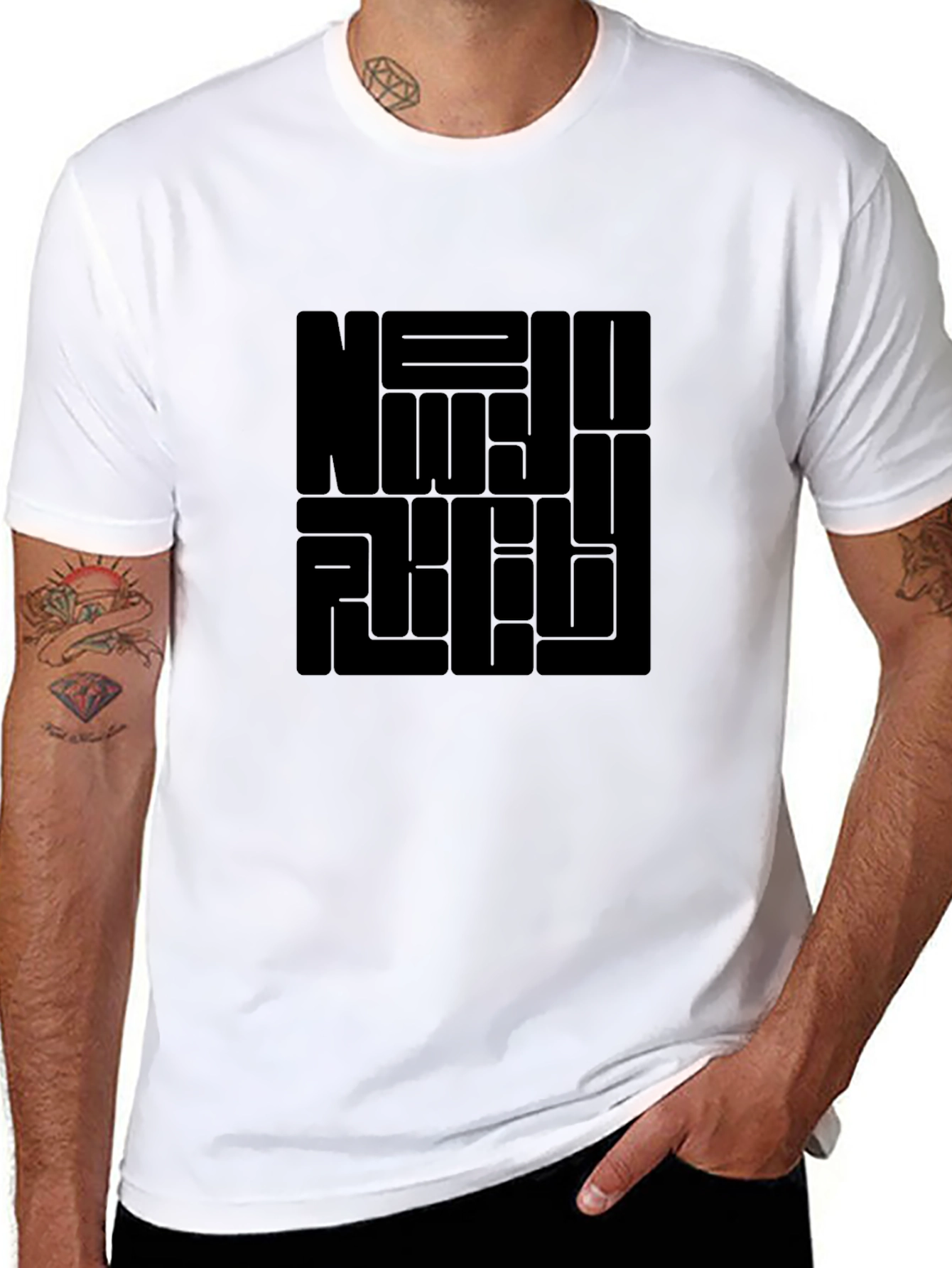 Graphic Black T-Shirt