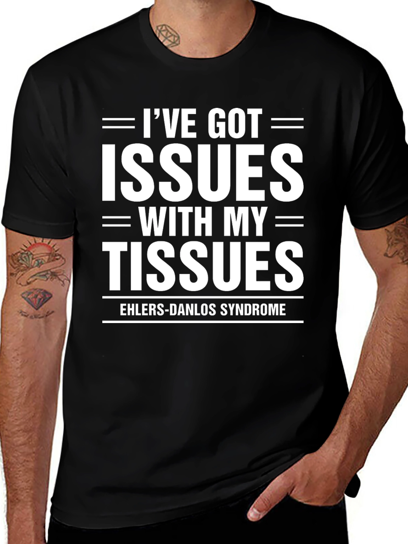Ehlers-Danlos Syndrome Awareness Graphic Tee