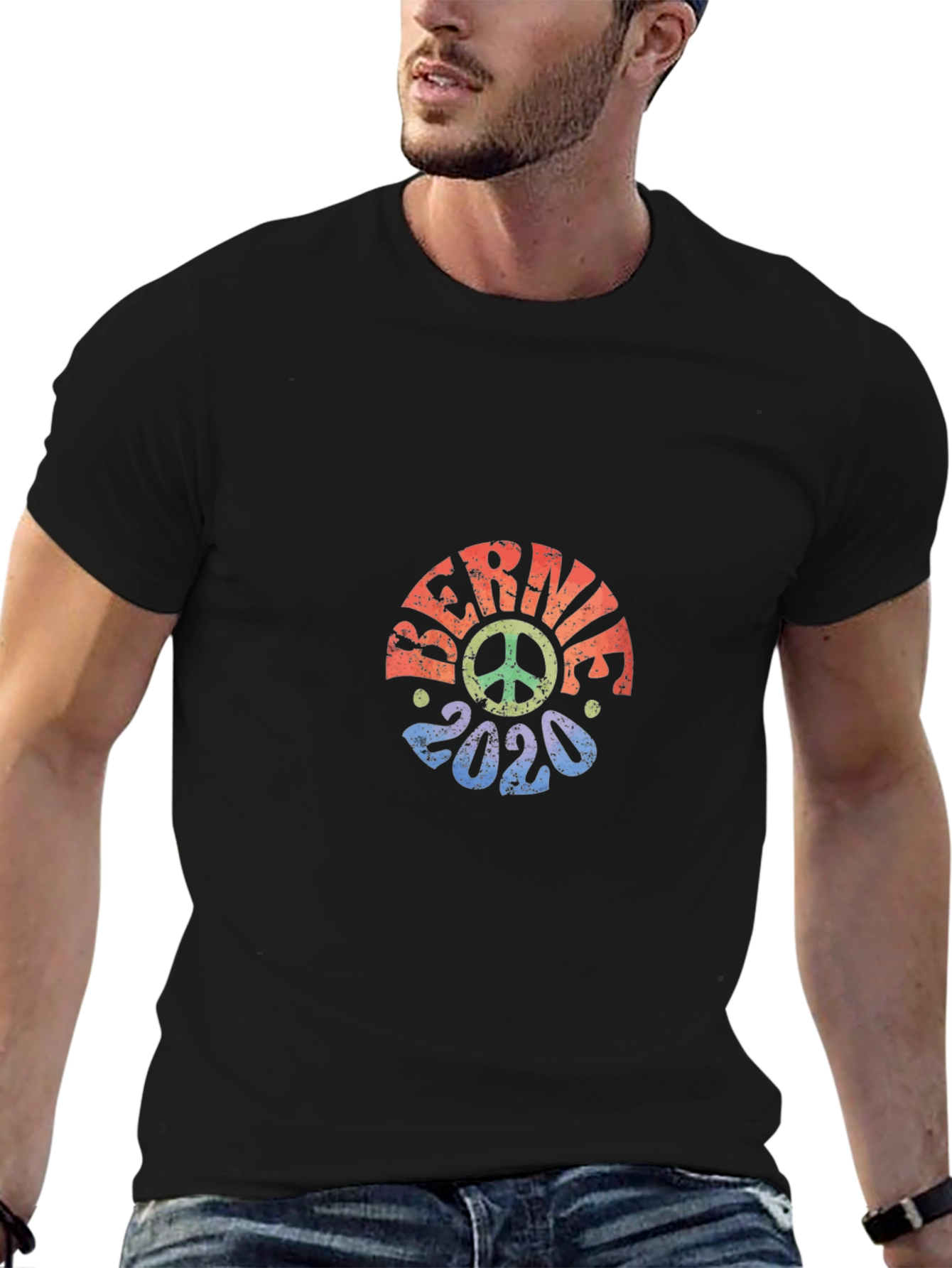 Bernie 2020 Peace Sign T-Shirt