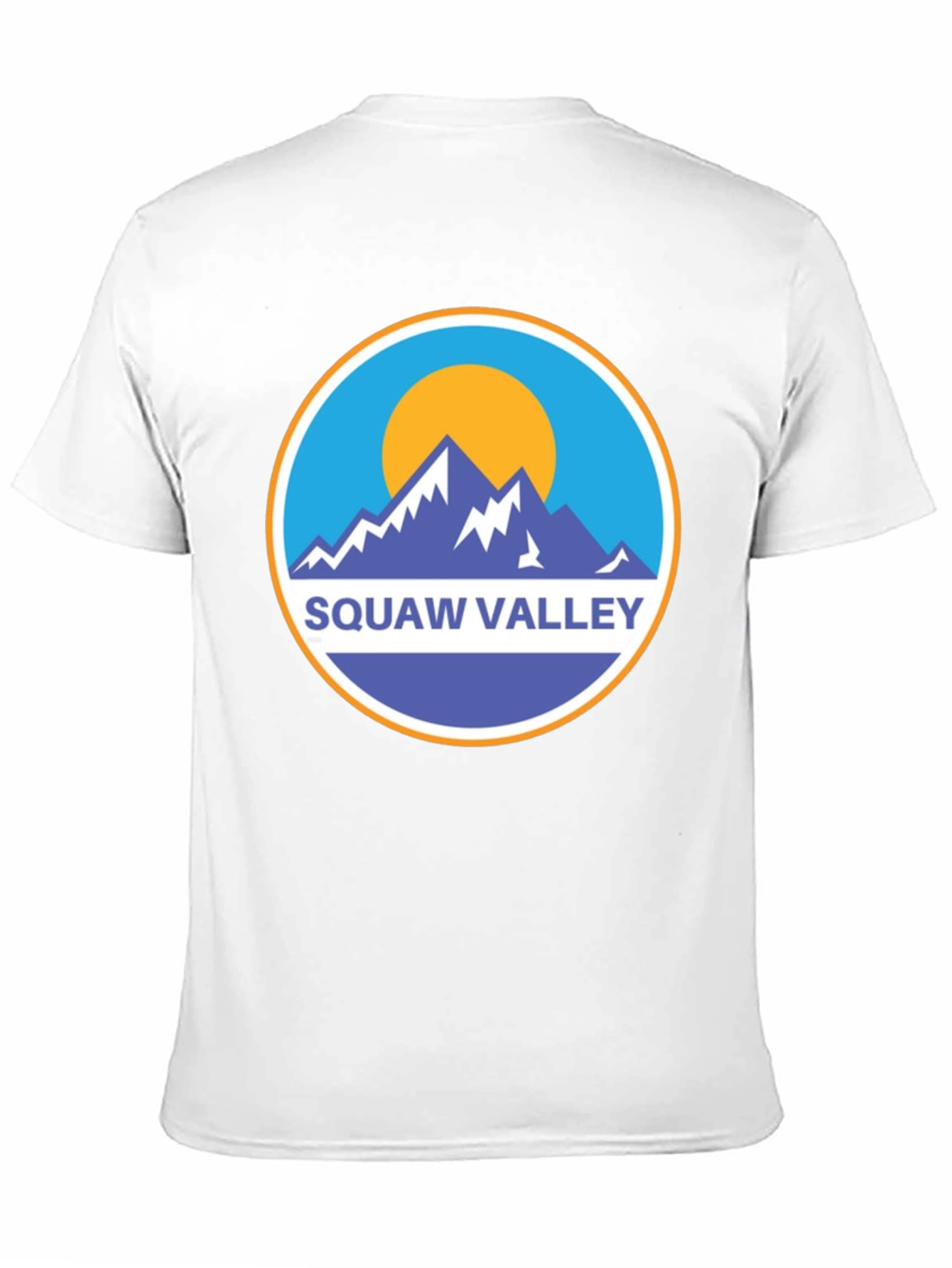 Squaw Valley Mountain Graphic Tee - Black