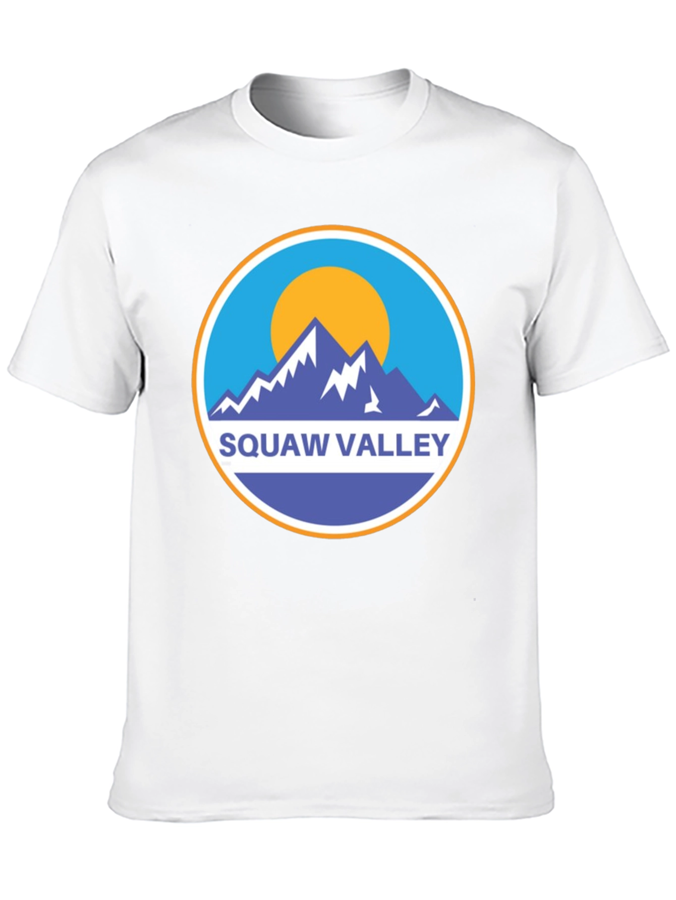 Squaw Valley Mountain Graphic Tee - Black