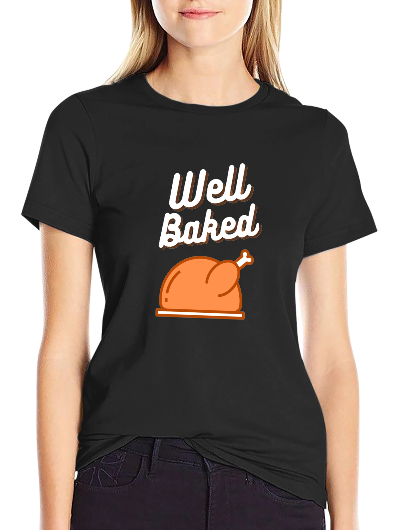 Well Baked Turkey Graphic T-Shirt