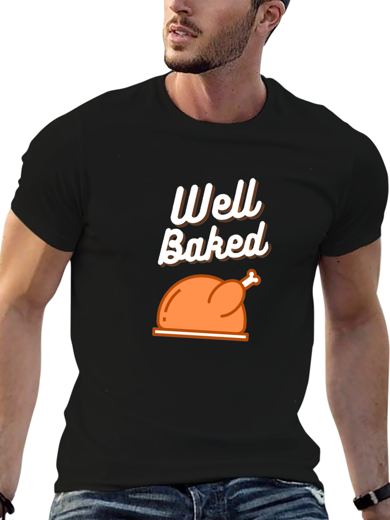 Well Baked Turkey Graphic T-Shirt