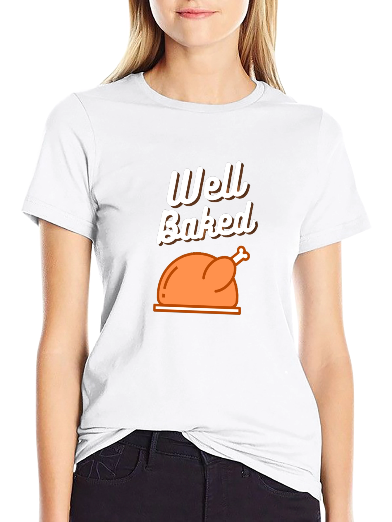 Well Baked Turkey Graphic T-Shirt
