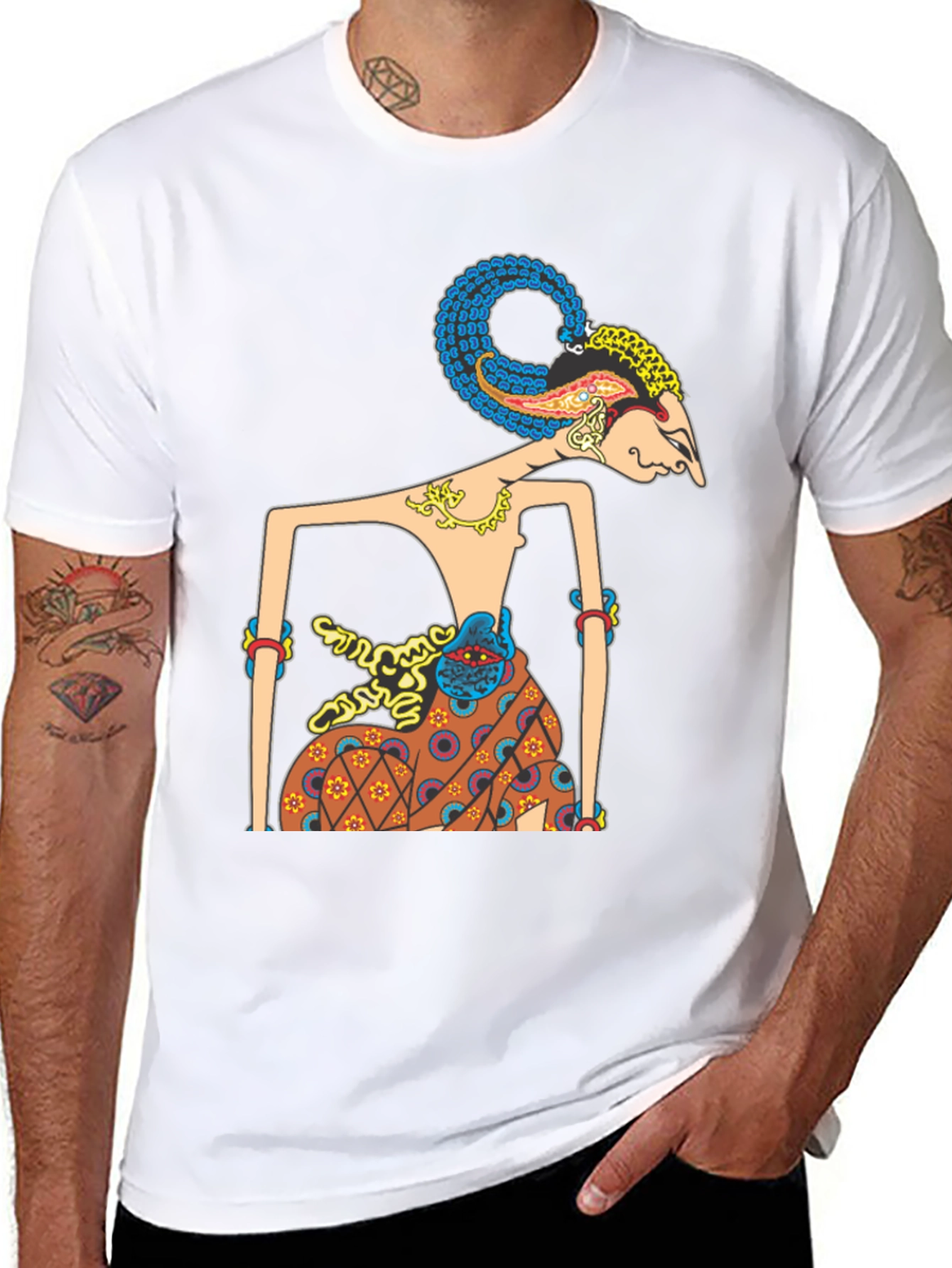 Wayang Kulit T-Shirt - Shadow Puppet Tee