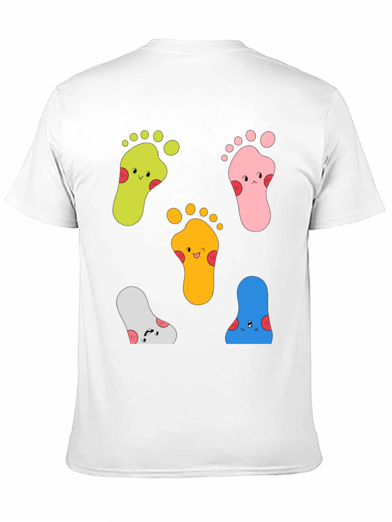 Funky Feet Graphic Tee - Unisex Cotton T-Shirt