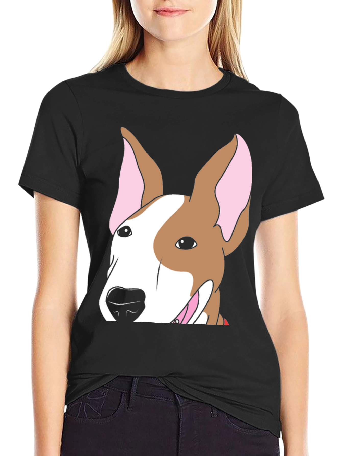 Bull Terrier Dog Graphic T-Shirt
