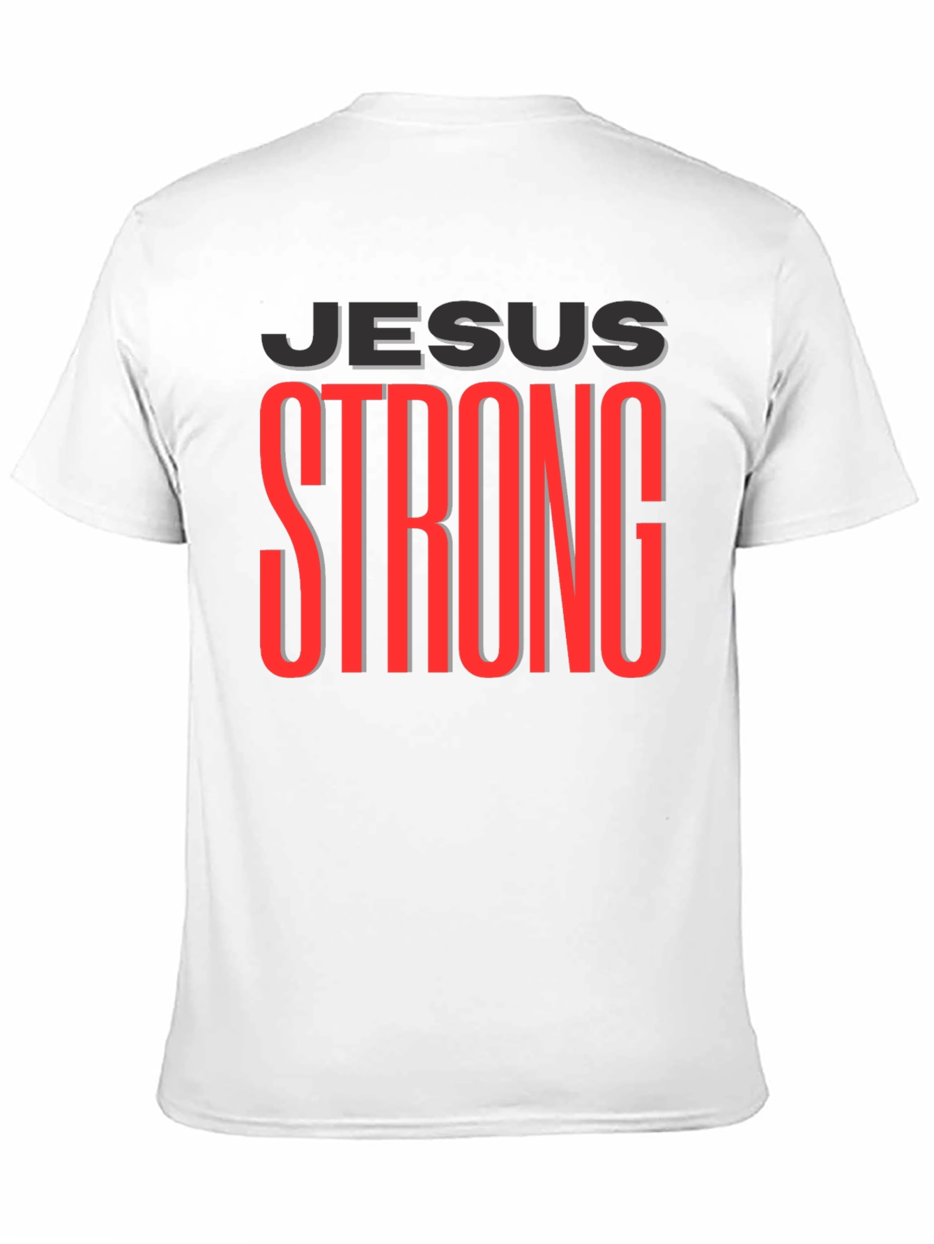 Jesus Strong Graphic T-Shirt - Christian Apparel
