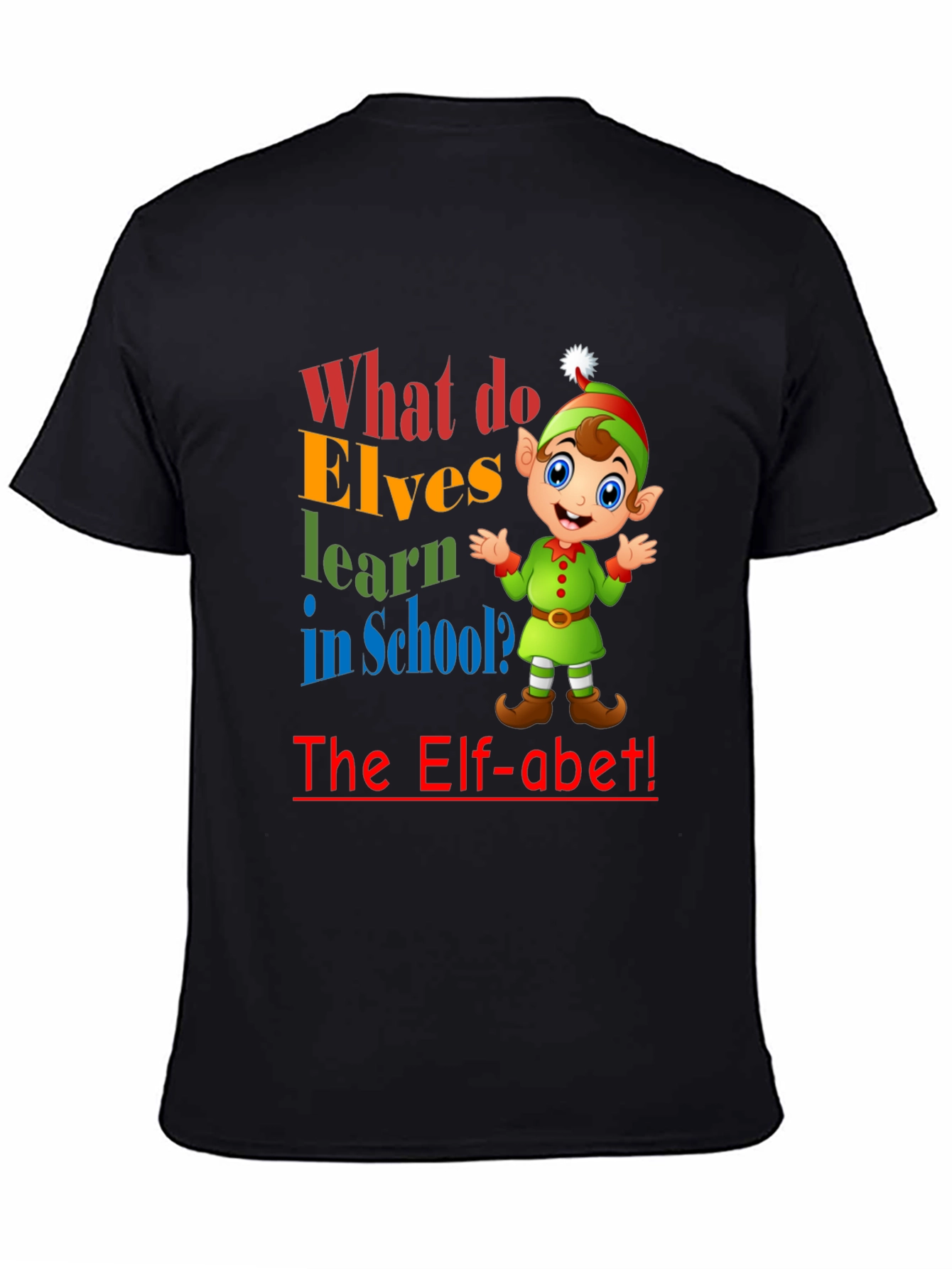 Elf-abet Christmas T-Shirt