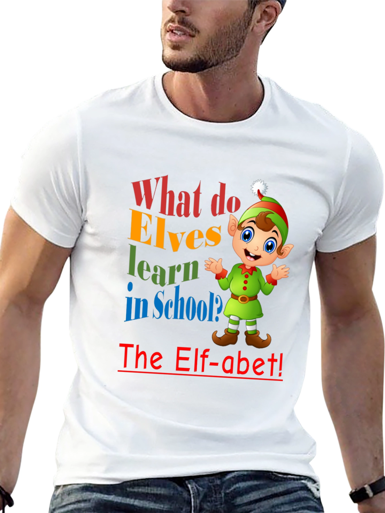 Elf-abet Christmas T-Shirt