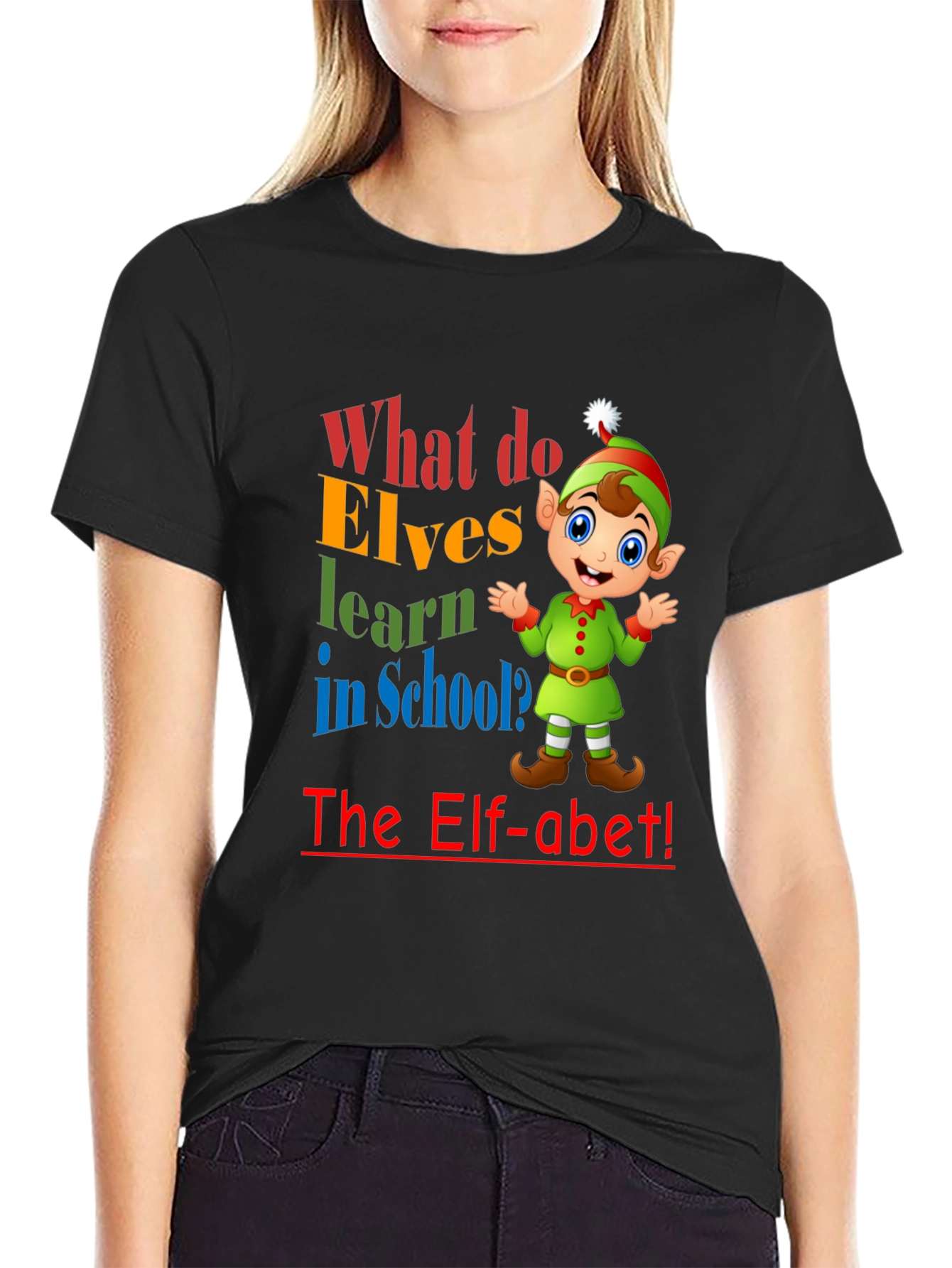 Elf-abet Christmas T-Shirt