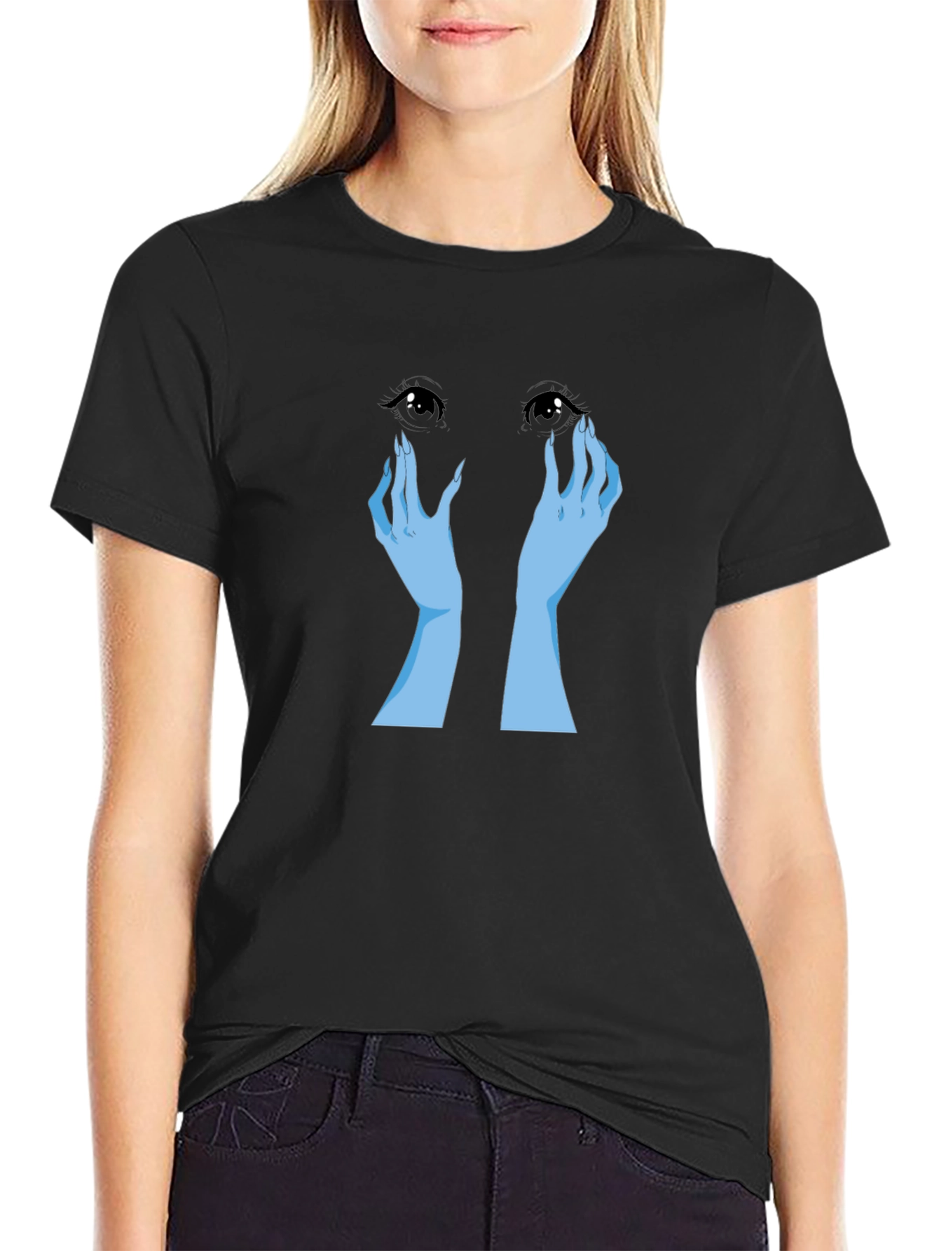 Ethereal Eyes Graphic T-Shirt