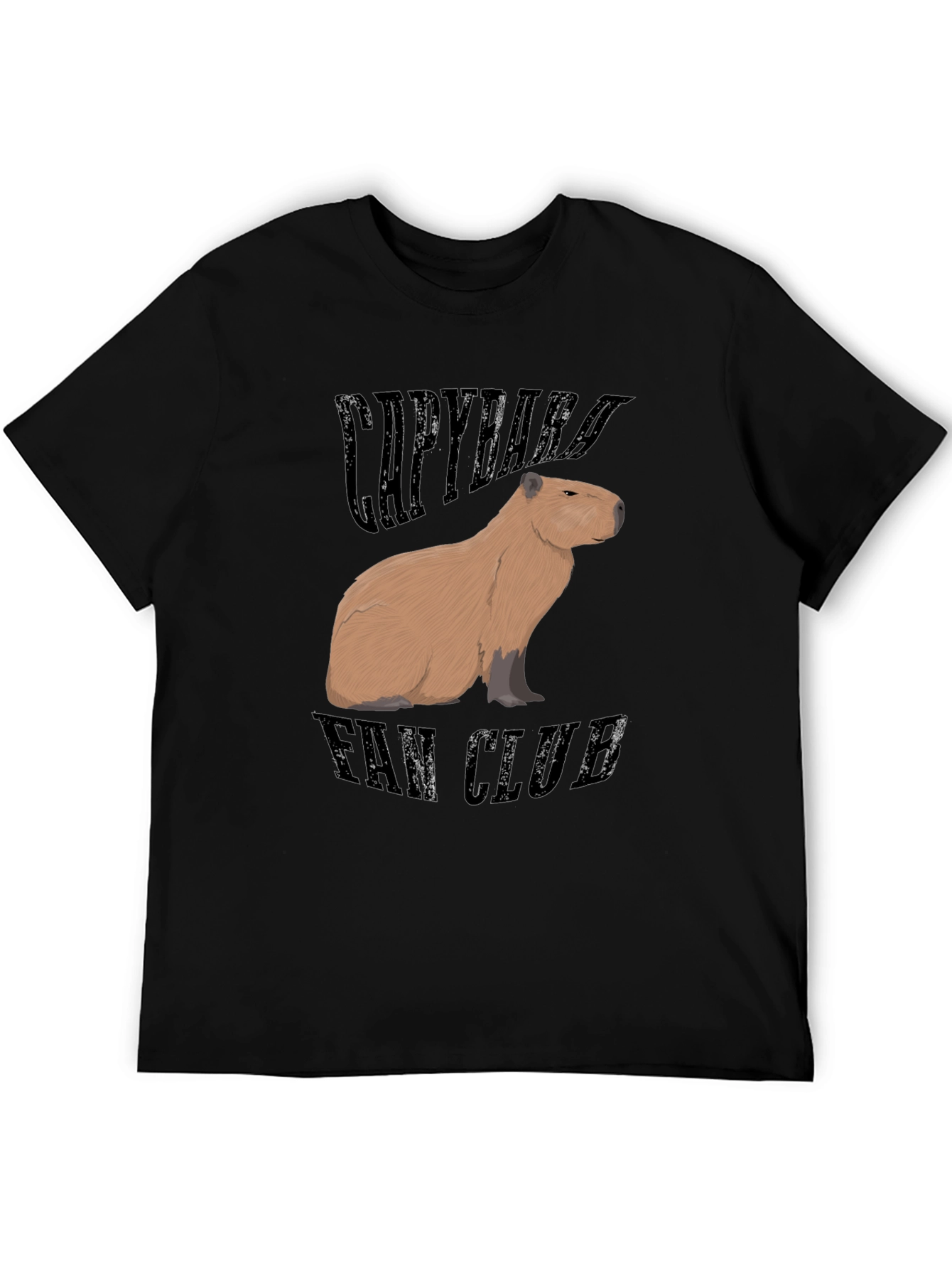 Capybara Fan Club T-Shirt - Unique Graphic Tee