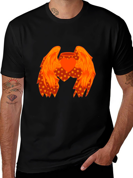 Heart with Wings Graphic T-Shirt